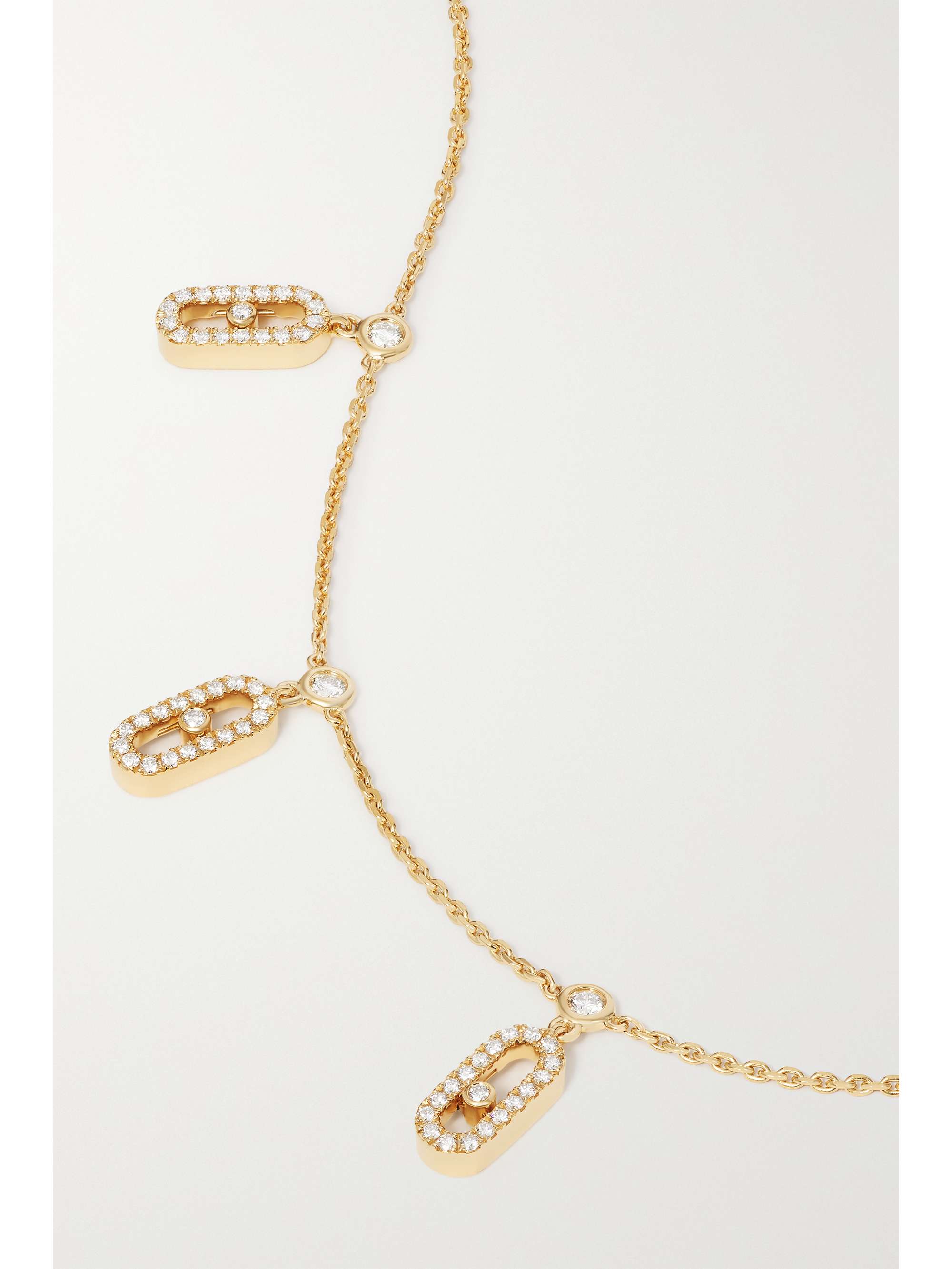 MESSIKA Move Uno Tassel 18-karat gold diamond necklace