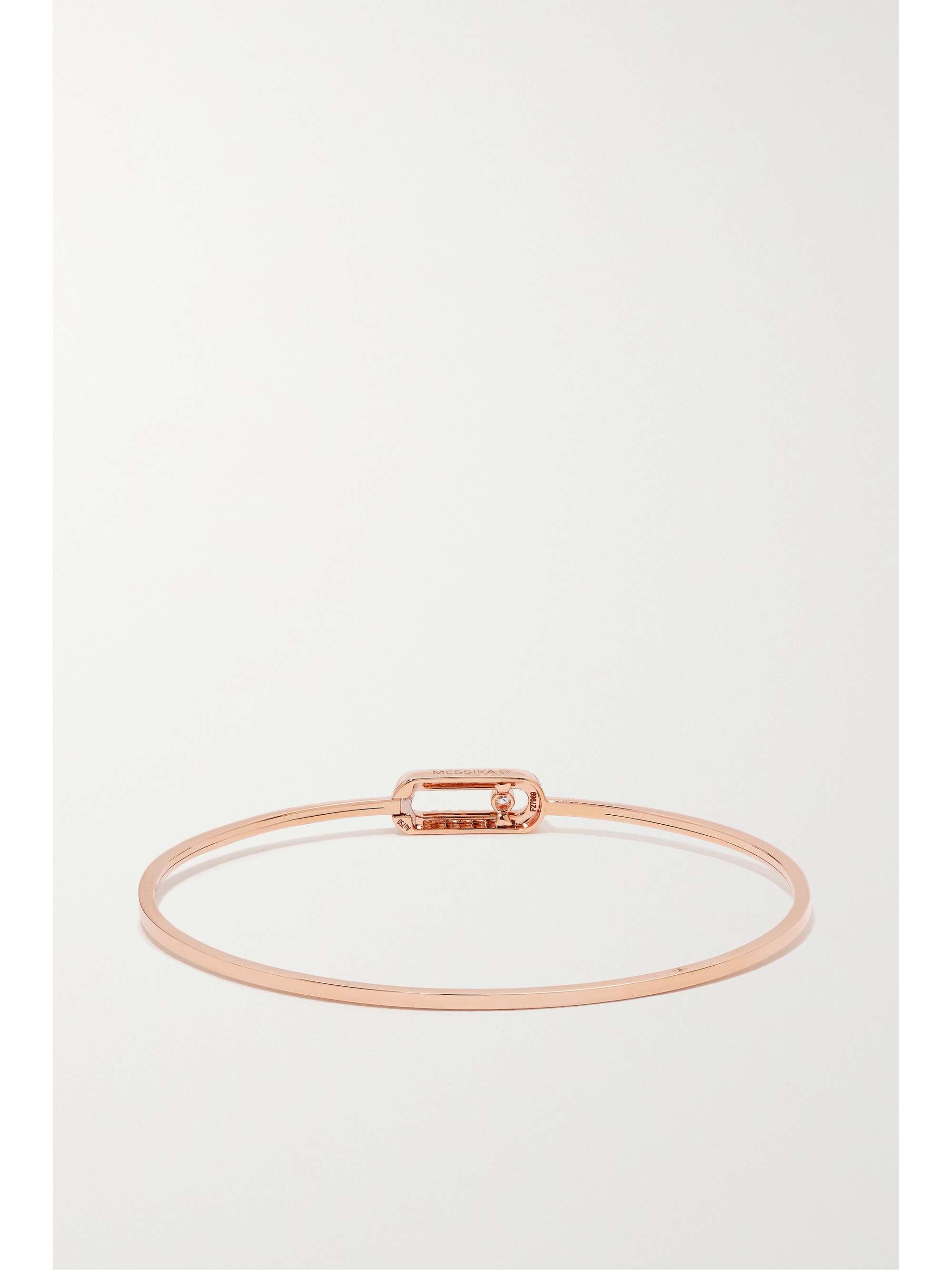MESSIKA Move Uno 18-karat rose gold diamond bangle