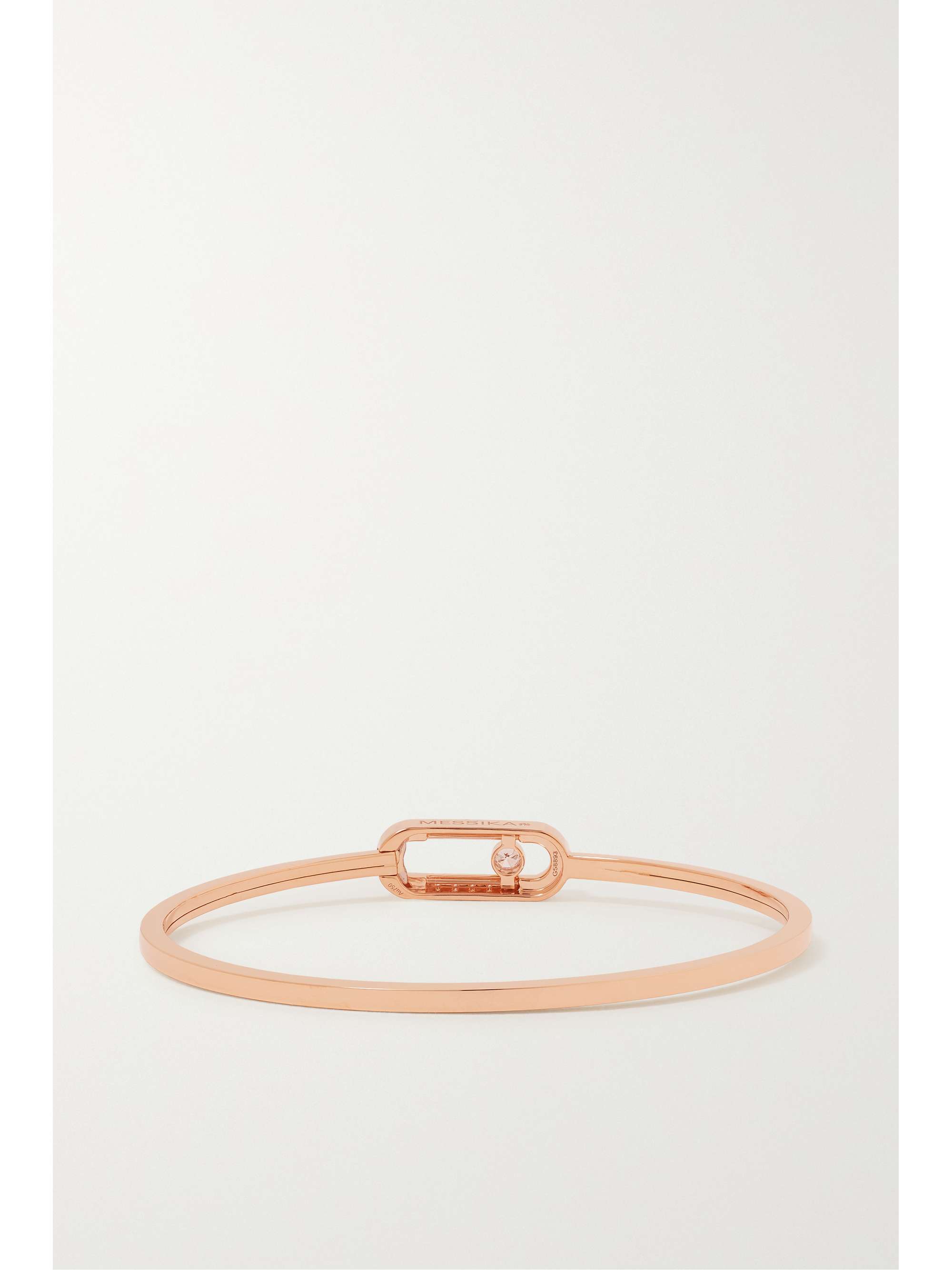 MESSIKA Move Uno 18-karat rose gold diamond bangle