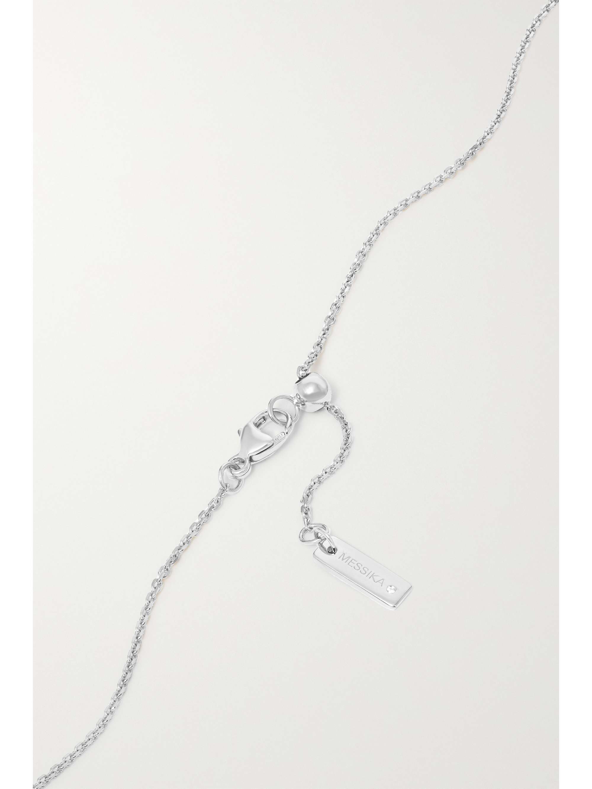 MESSIKA Move Uno Tassel 18-karat gold diamond necklace