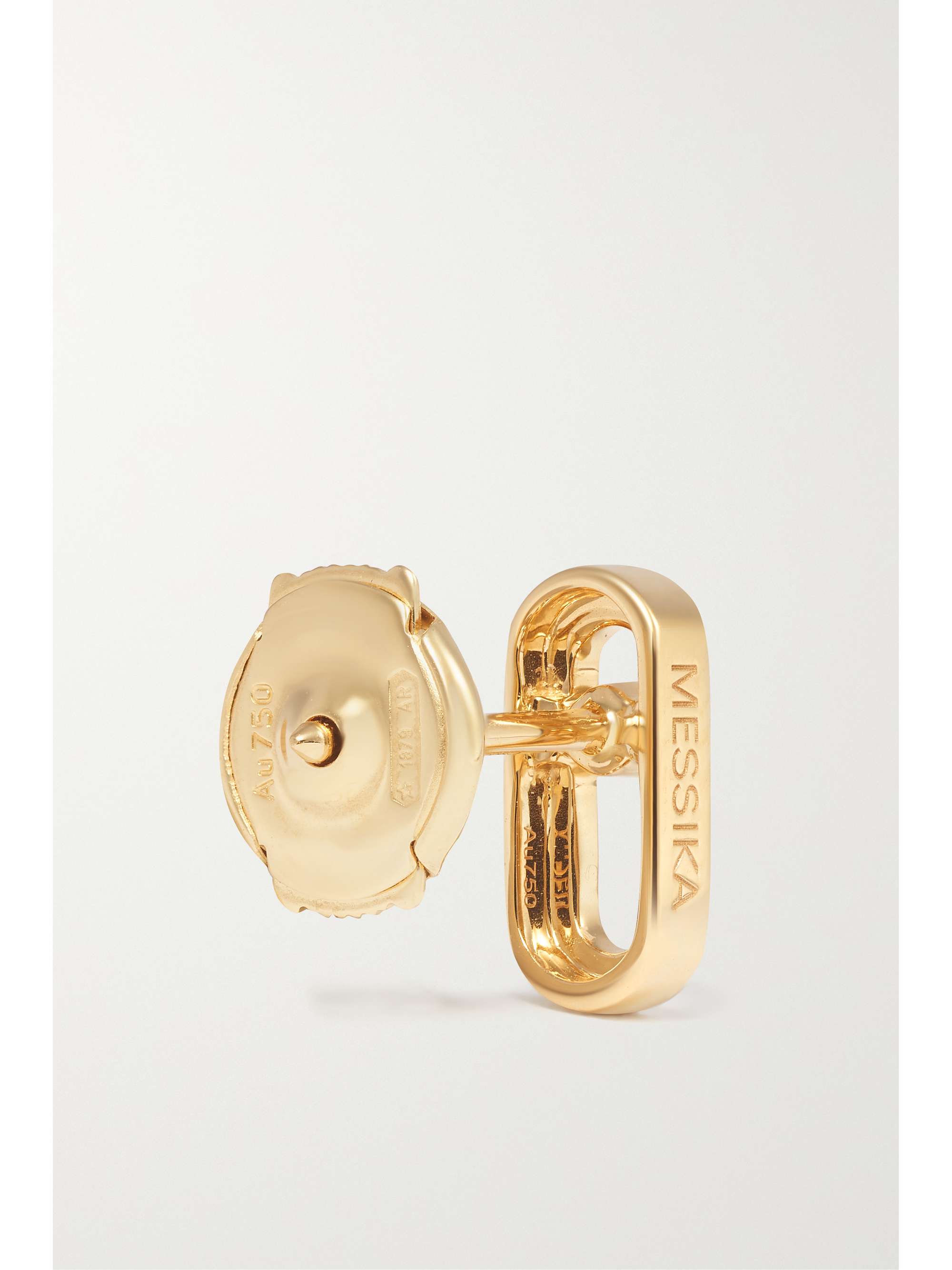 MESSIKA Move Uno 18-karat gold diamond earrings