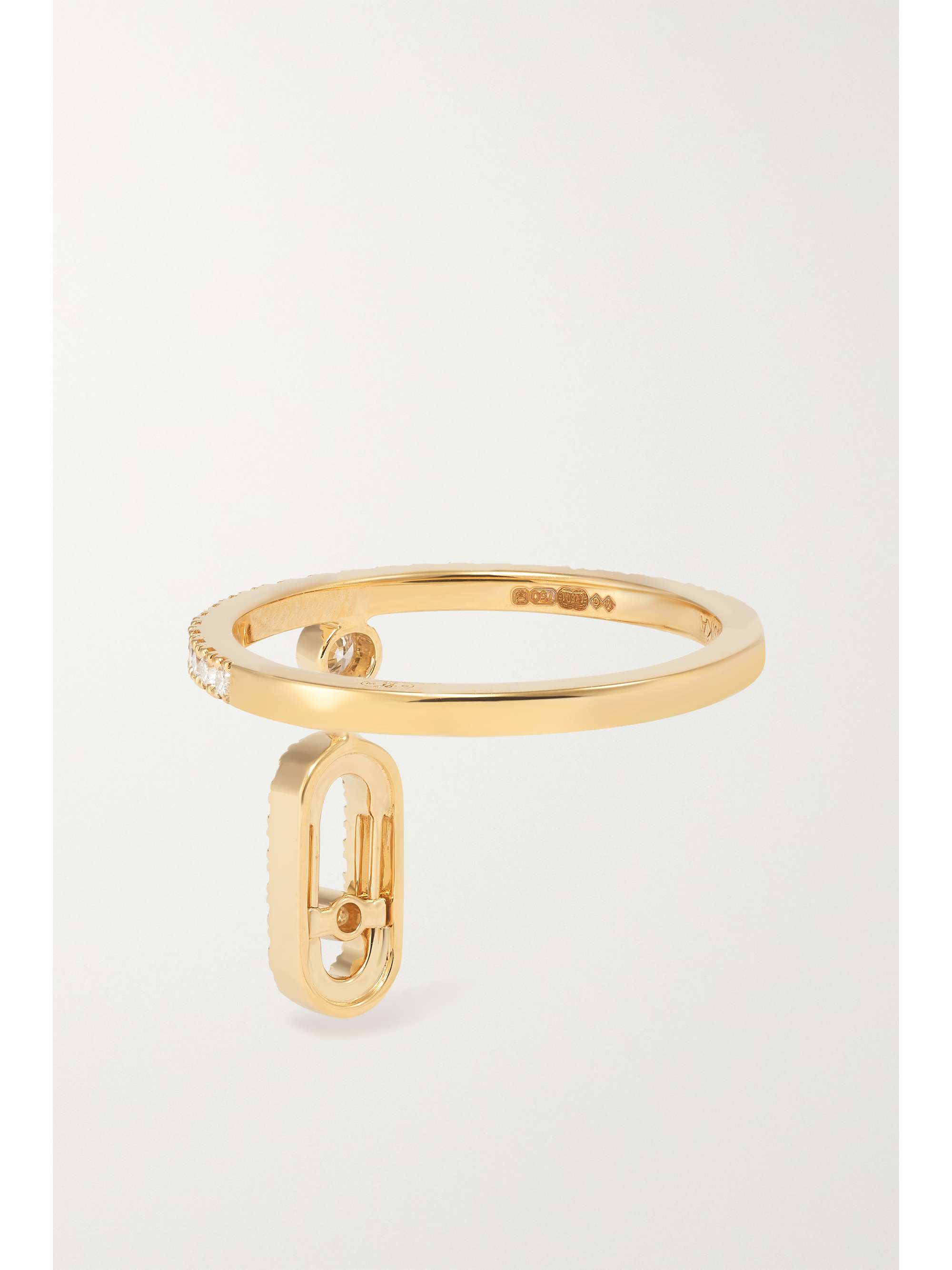 MESSIKA Move Uno Tassel 18-karat gold diamond ring | NET-A-PORTER