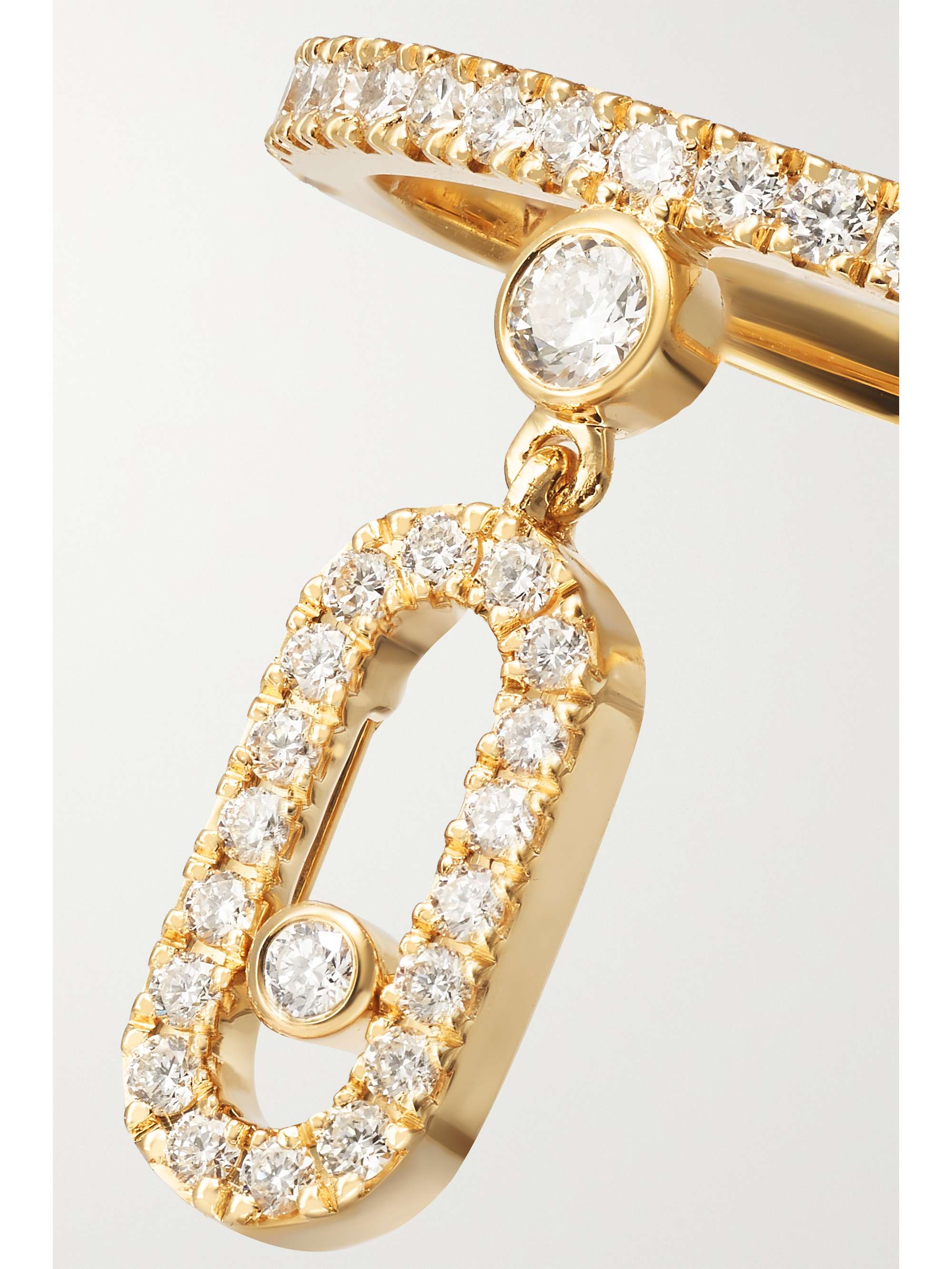 MESSIKA Move Uno Tassel 18-karat white gold diamond ring