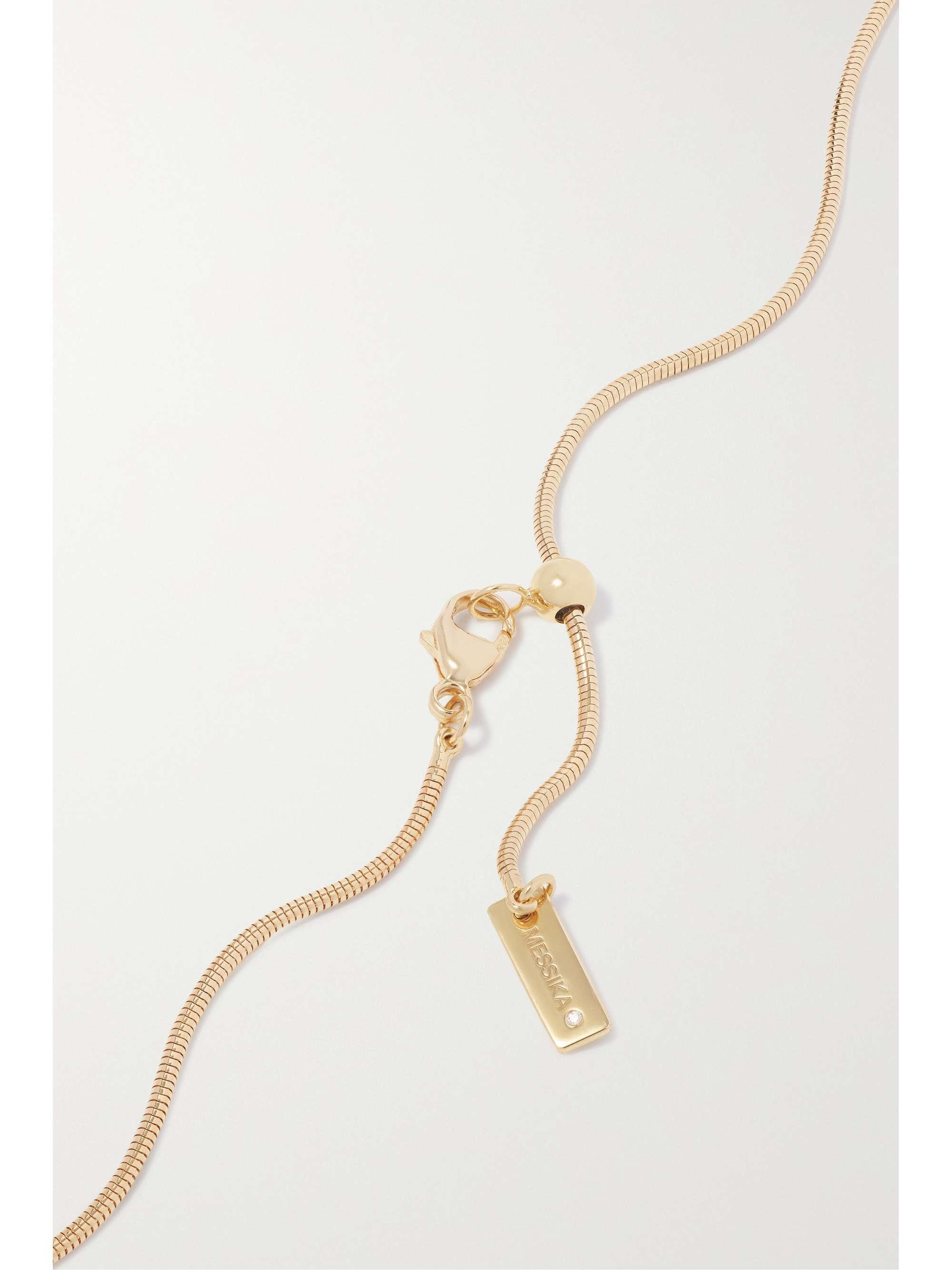 MESSIKA D-Vibes 18-karat gold diamond necklace