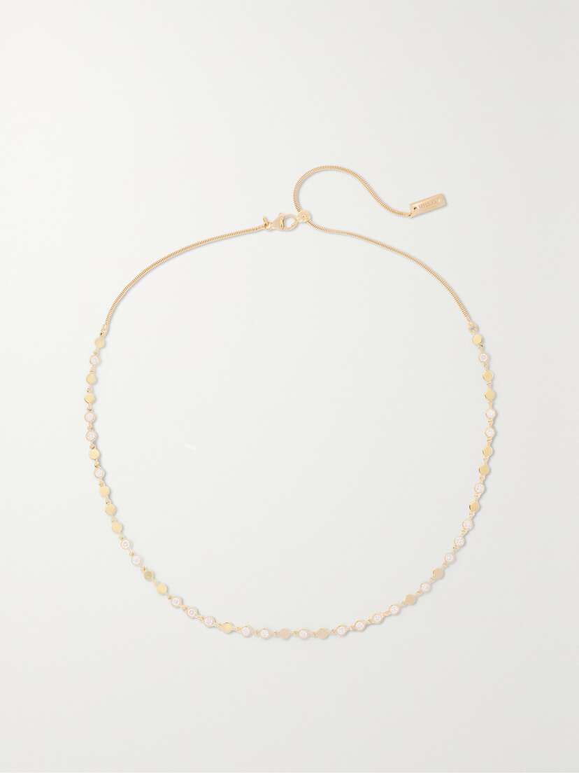 Messika D-vibes 18-karat Gold Diamond Necklace