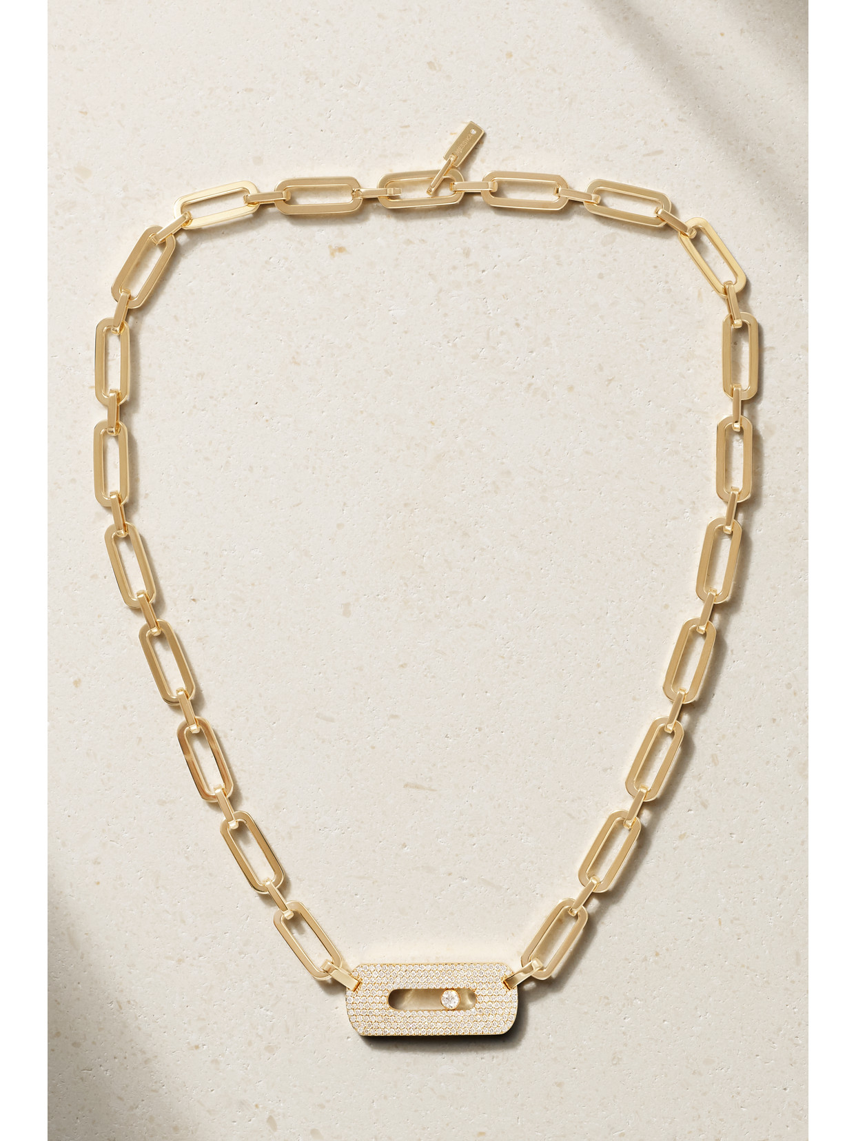 Messika - My Move King Size 18-karat Gold Diamond Necklace - One size