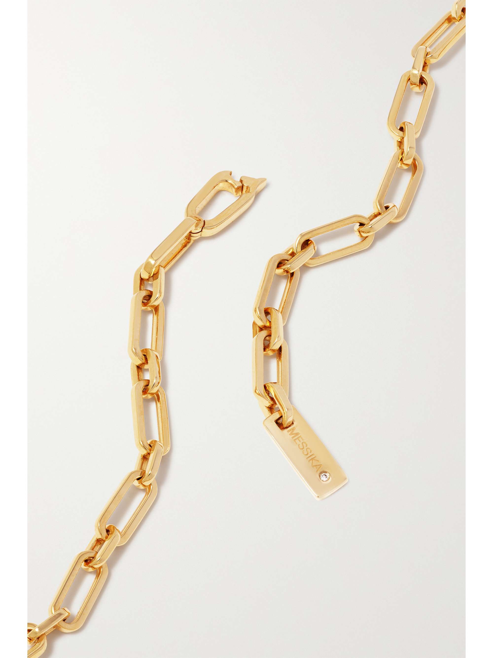 MESSIKA My Move 18-karat gold diamond necklace