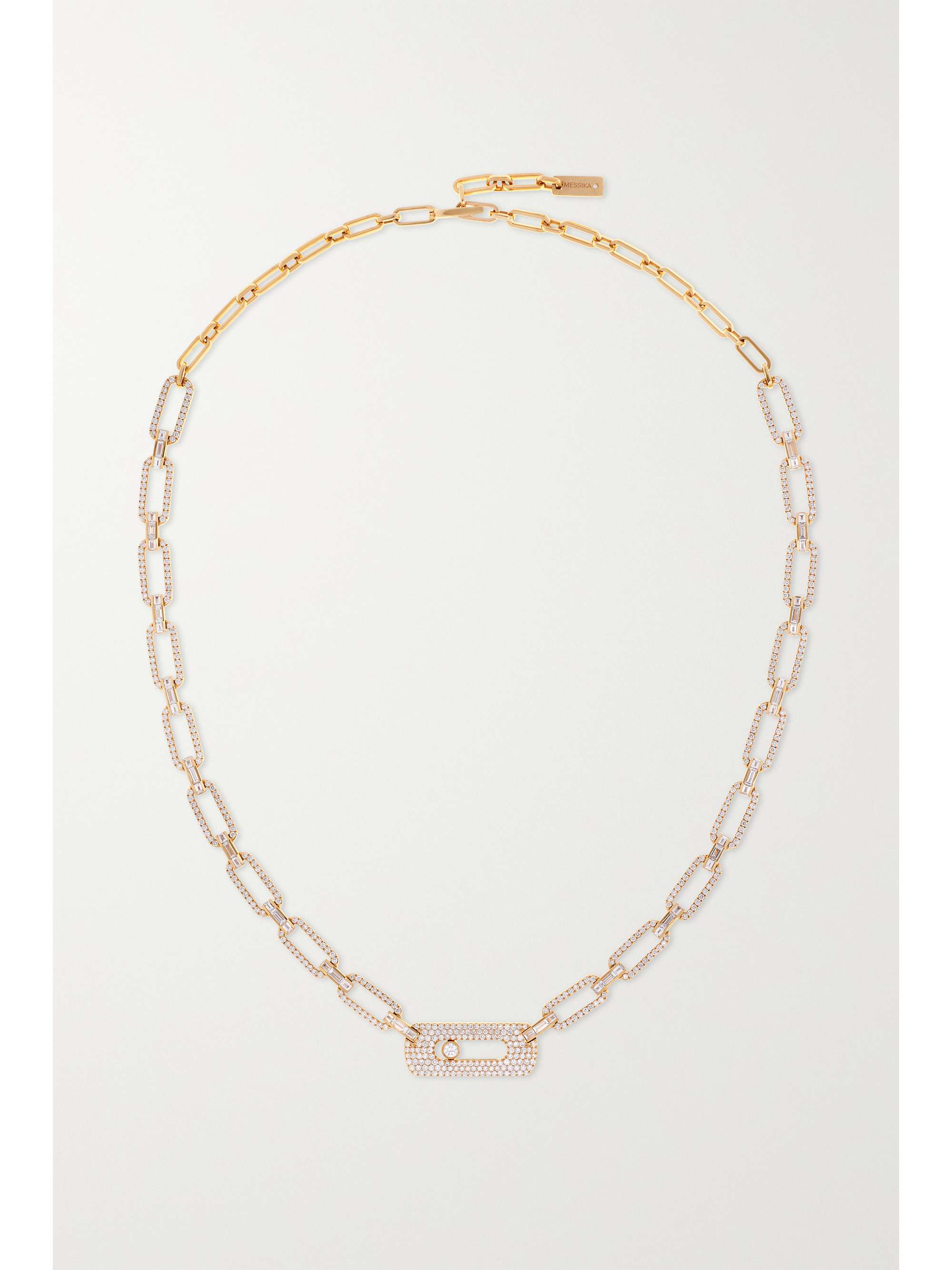 MESSIKA My Move 18-karat gold diamond necklace