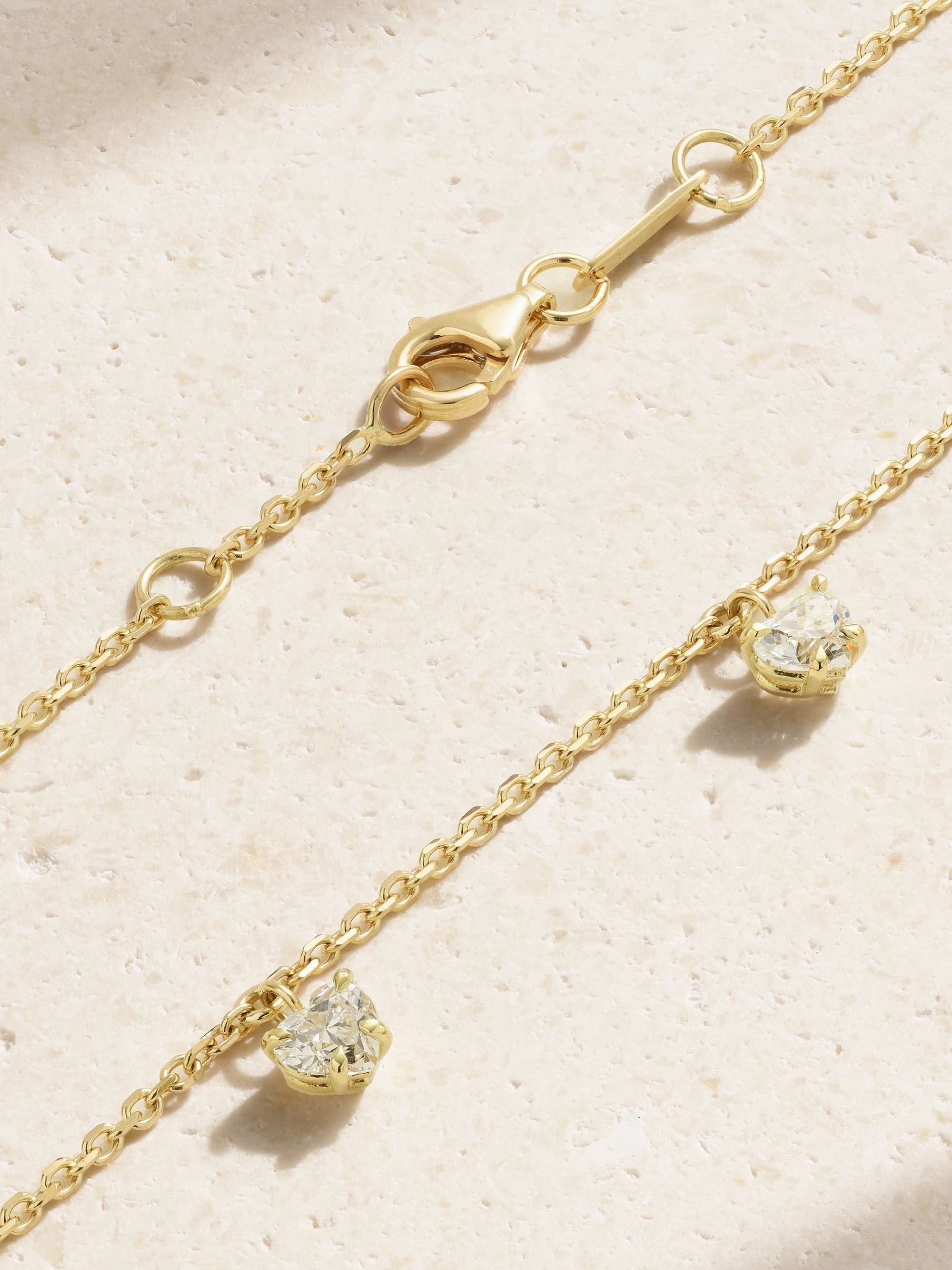 ANITA KO 18-karat gold diamond anklet