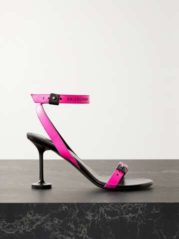 balenciaga net heels