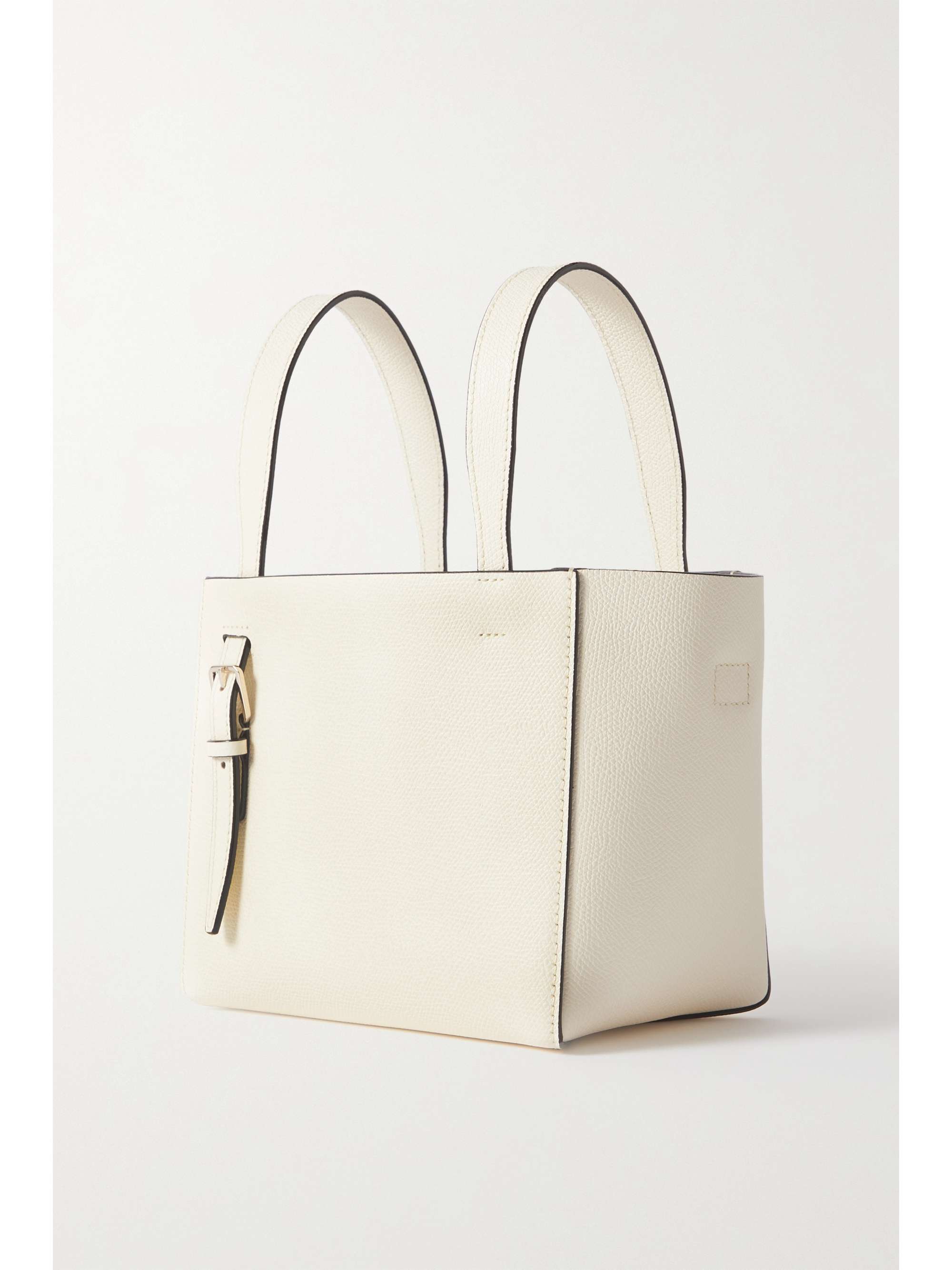 VALEXTRA Secchiello mini textured-leather bucket bag