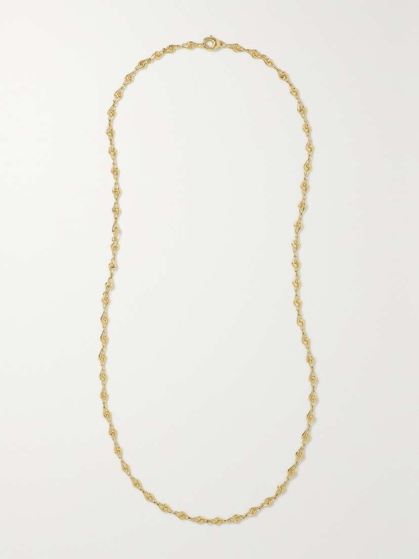 Brent Neale Small Knot Link 18-karat Gold Necklace