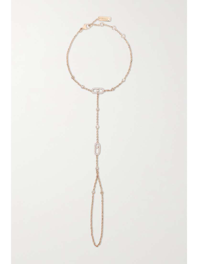 Messika Move Uno 18-karat Rose Gold Diamond Hand Piece