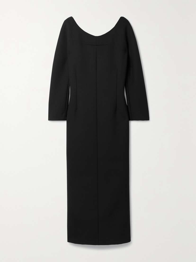 The Row — Tulip wool-blend midi dress