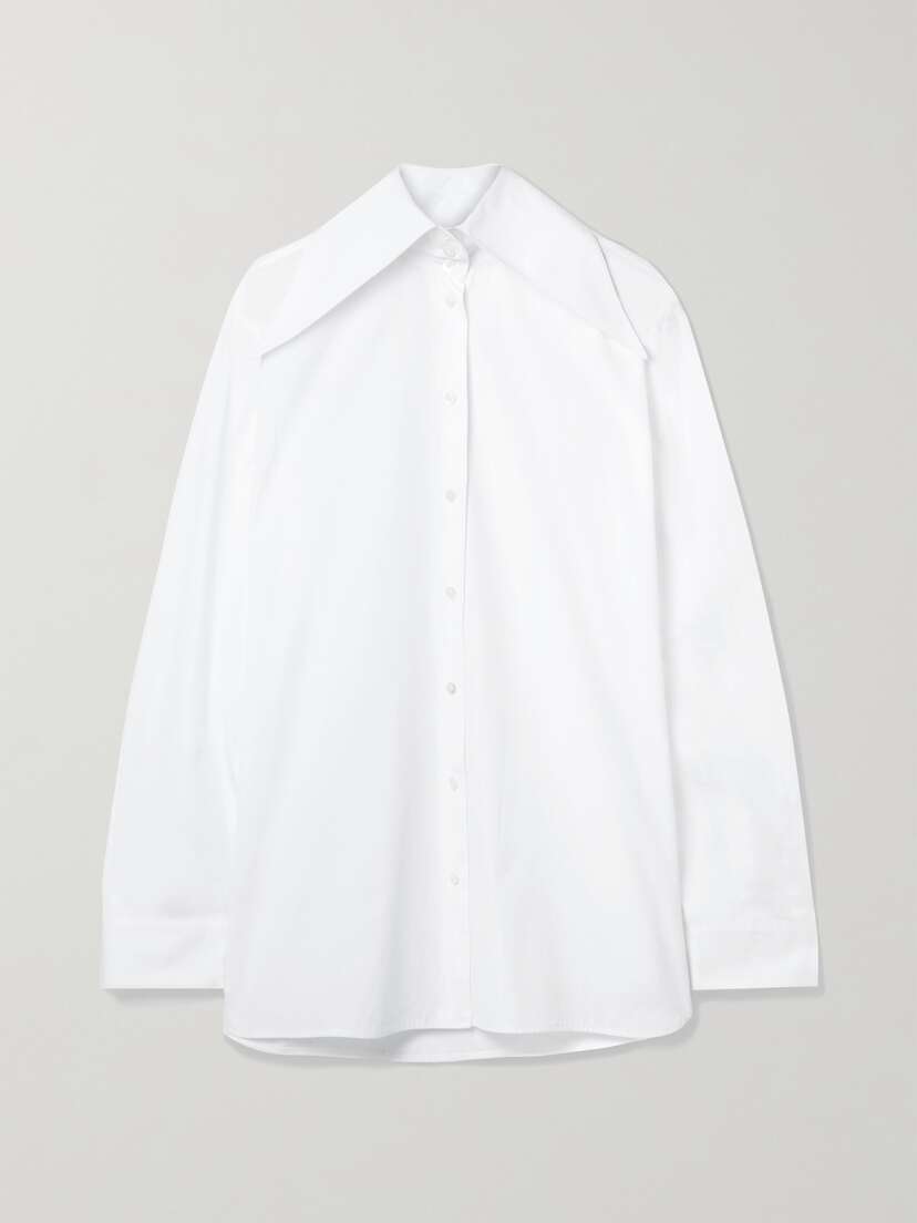 The Row Armelle Cotton-poplin Shirt