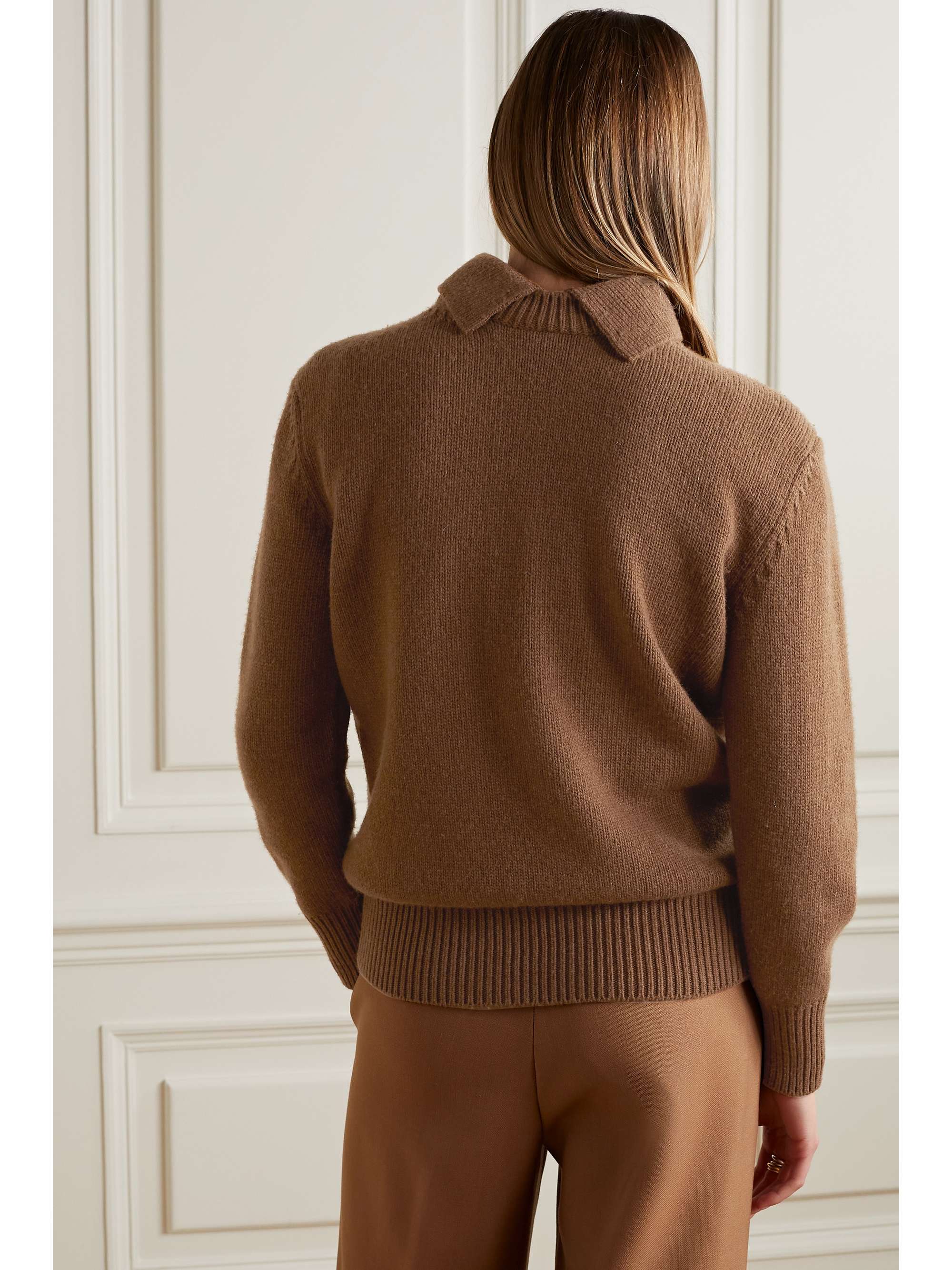 THE ROW Amalio merino wool and cashmere-blend turtleneck sweater