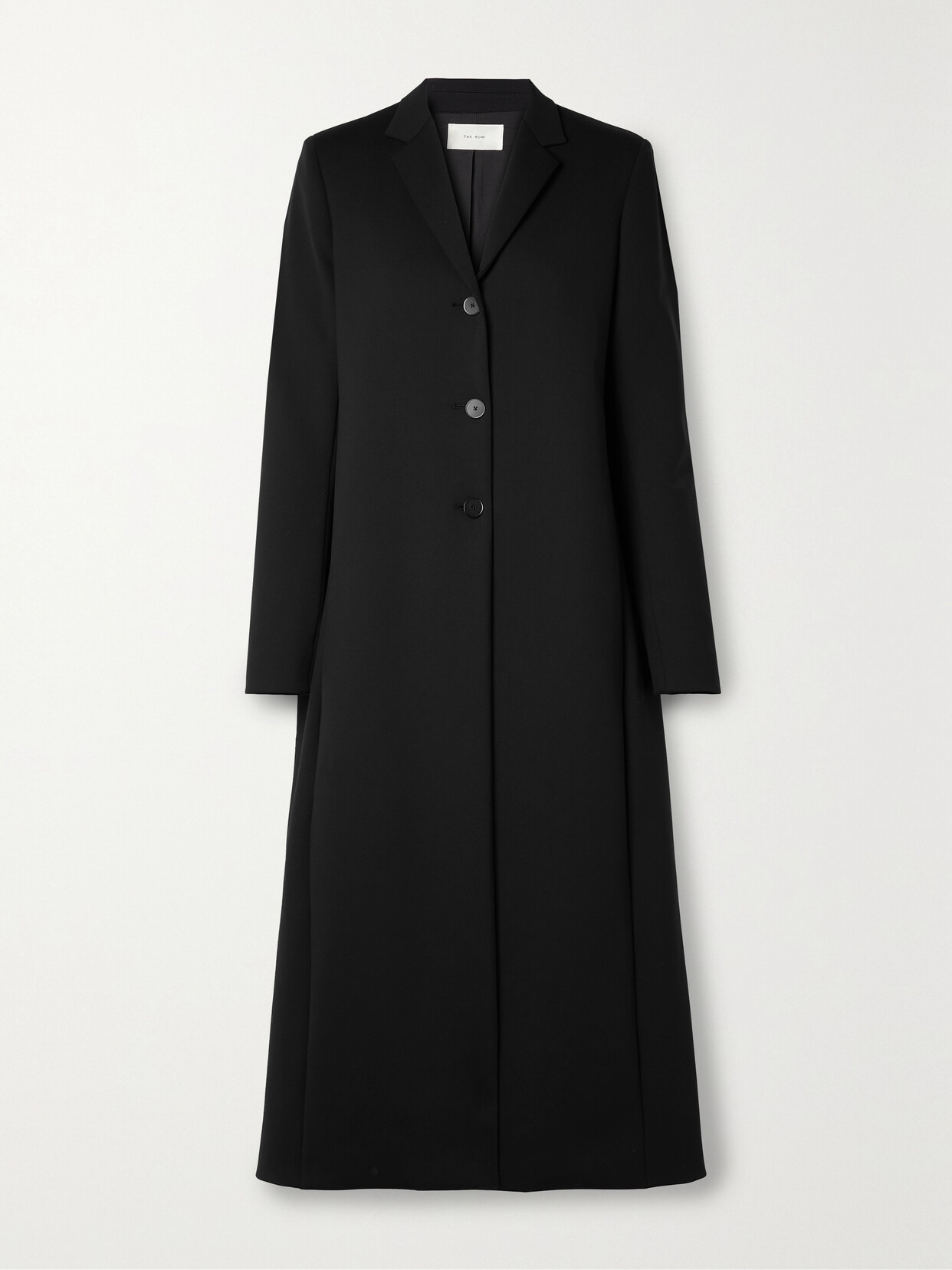 The Row - Sallik Paneled Scuba Coat - Black