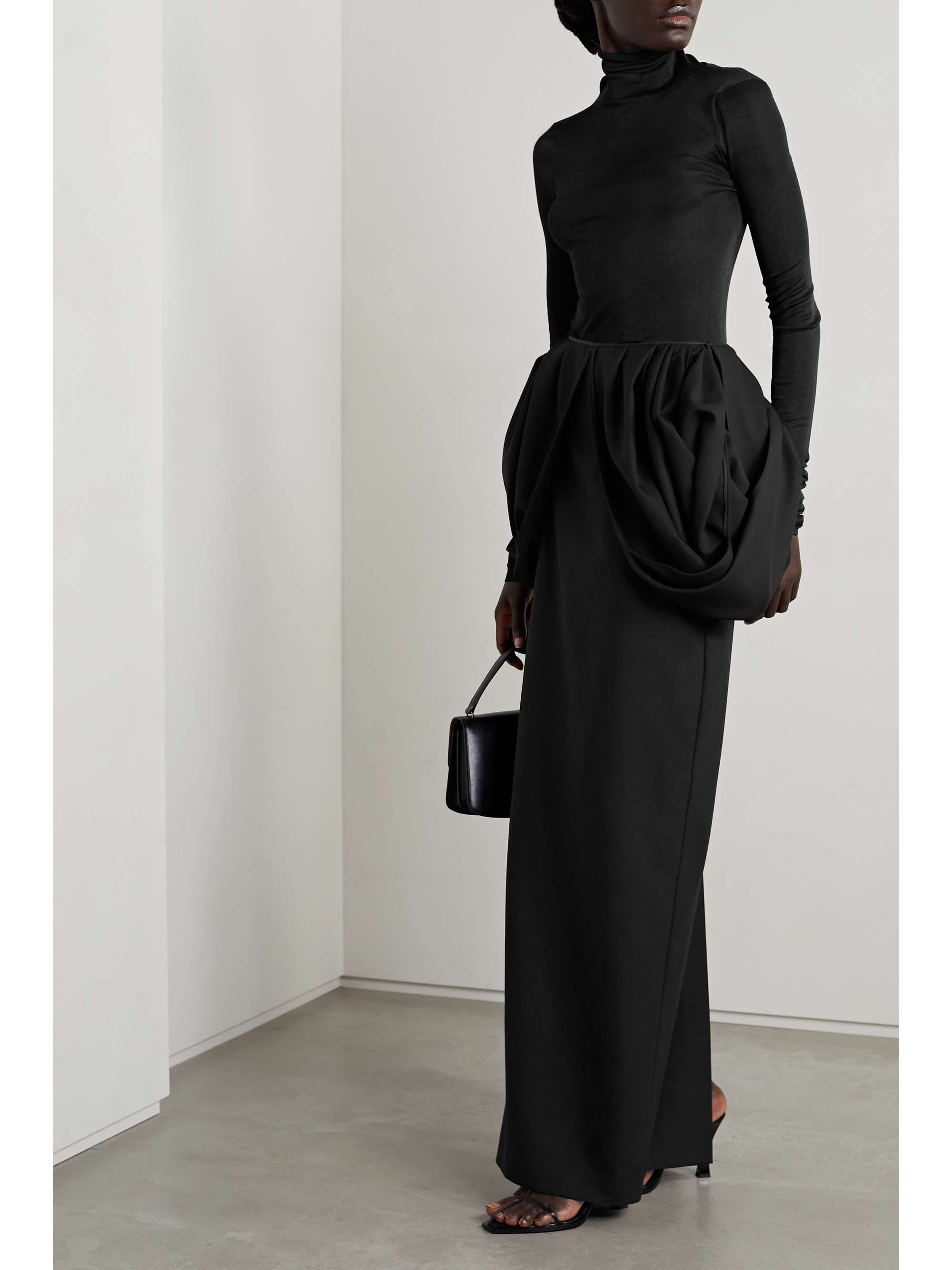 THE ROW Abinhav wool and mohair-blend gown