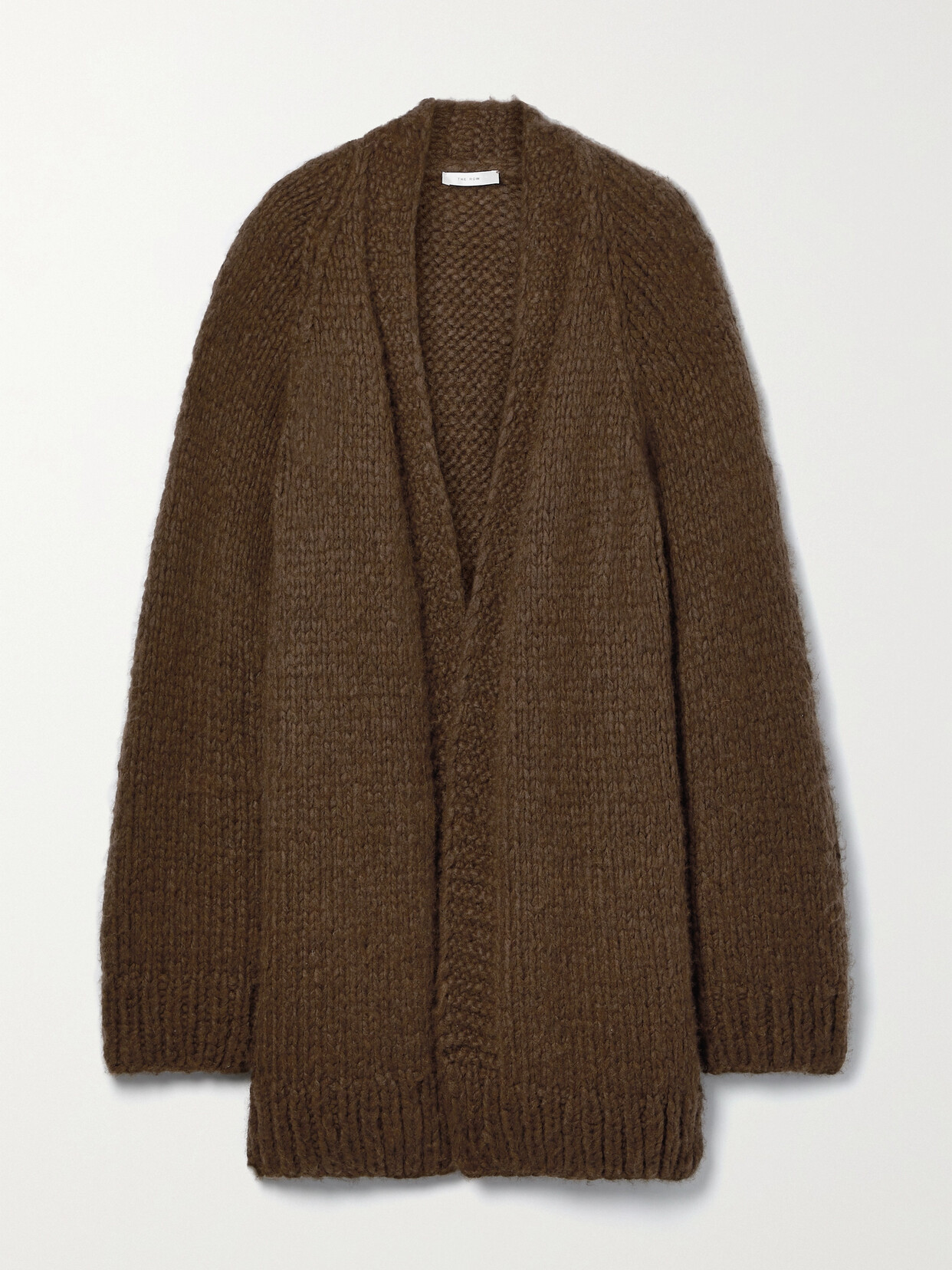 The Row - Linares Oversized Cashmere Cardigan - Brown