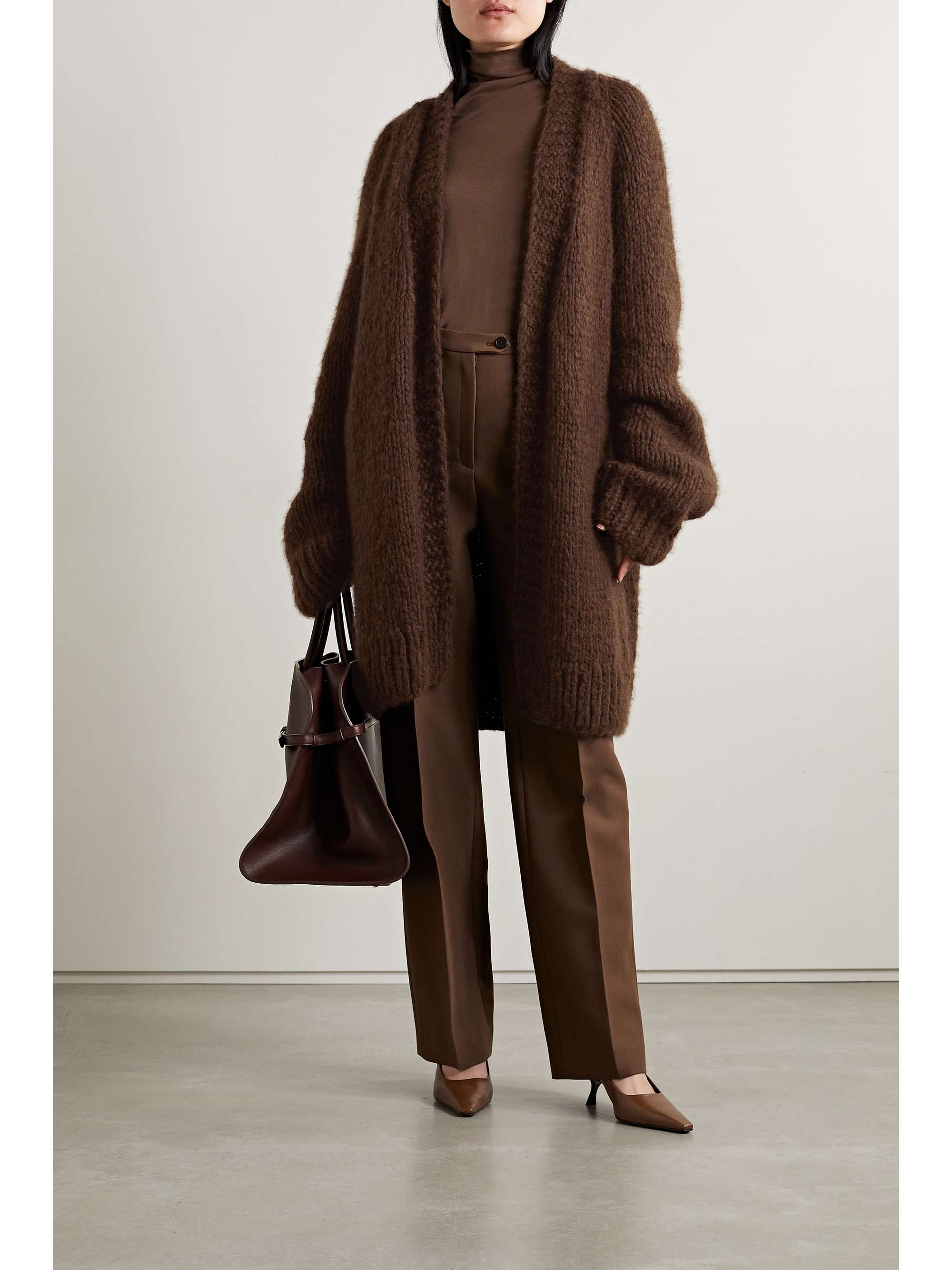 THE ROW Linares oversized cashmere cardigan