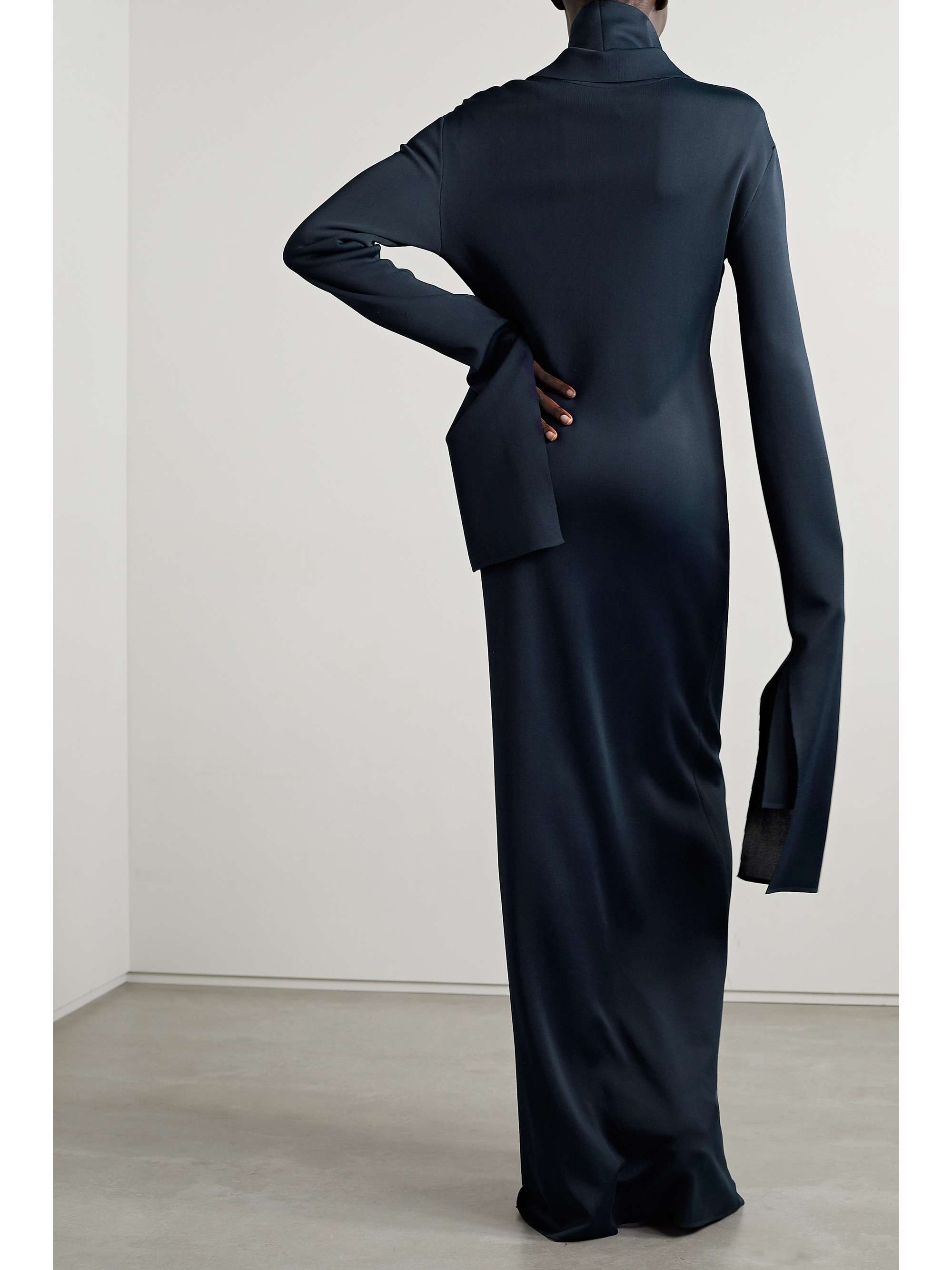 THE ROW Carmelo jersey maxi shirt dress
