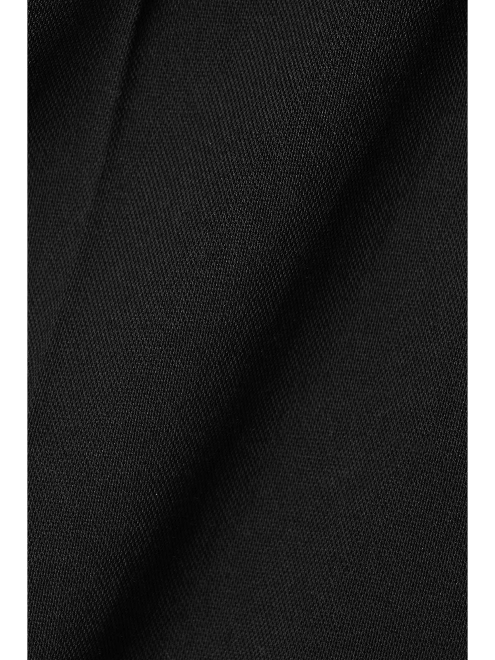 THE ROW Elia wool and silk-blend piqué straight-leg pants