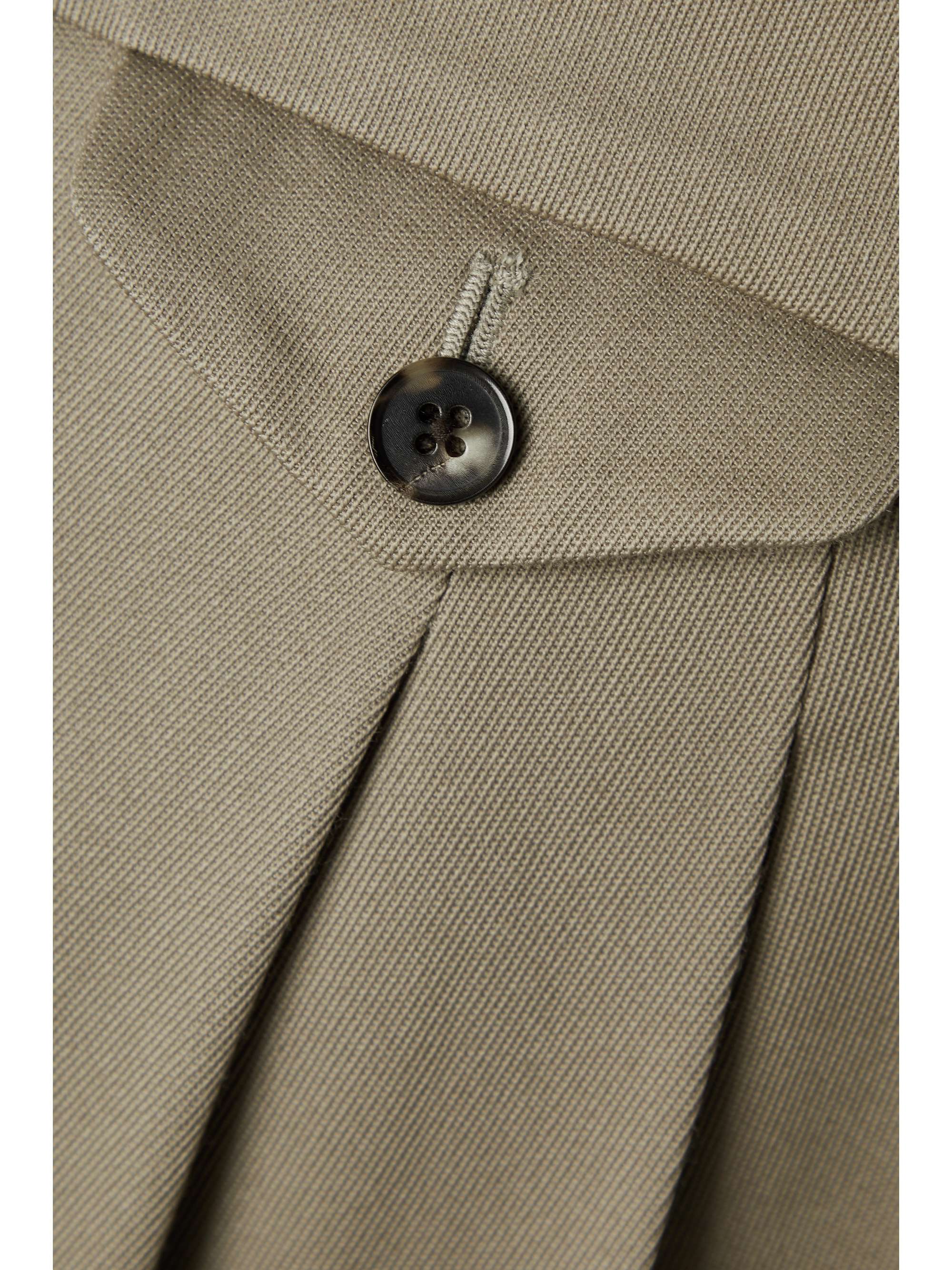 THE ROW Marcellita pleated wool-twill wide-leg pants