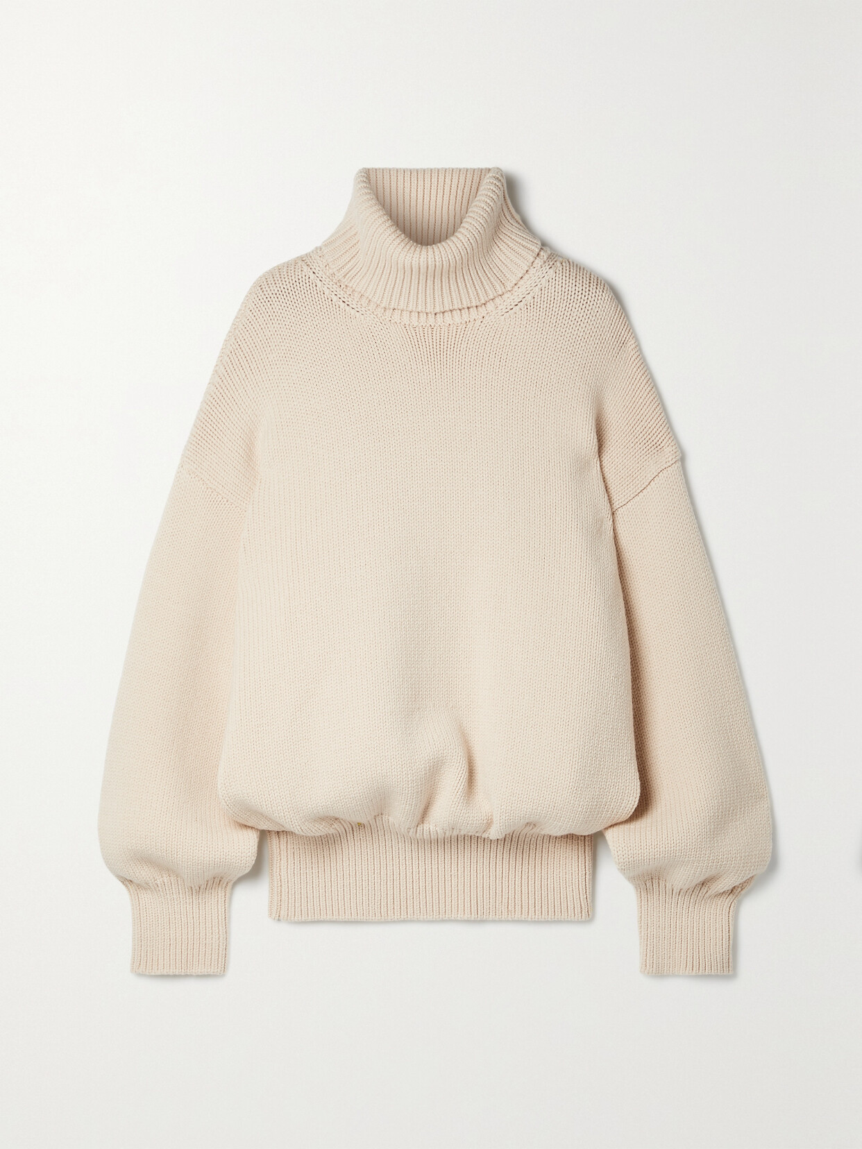 The Row Ludo Merino Wool-blend Sweater In Neutrals