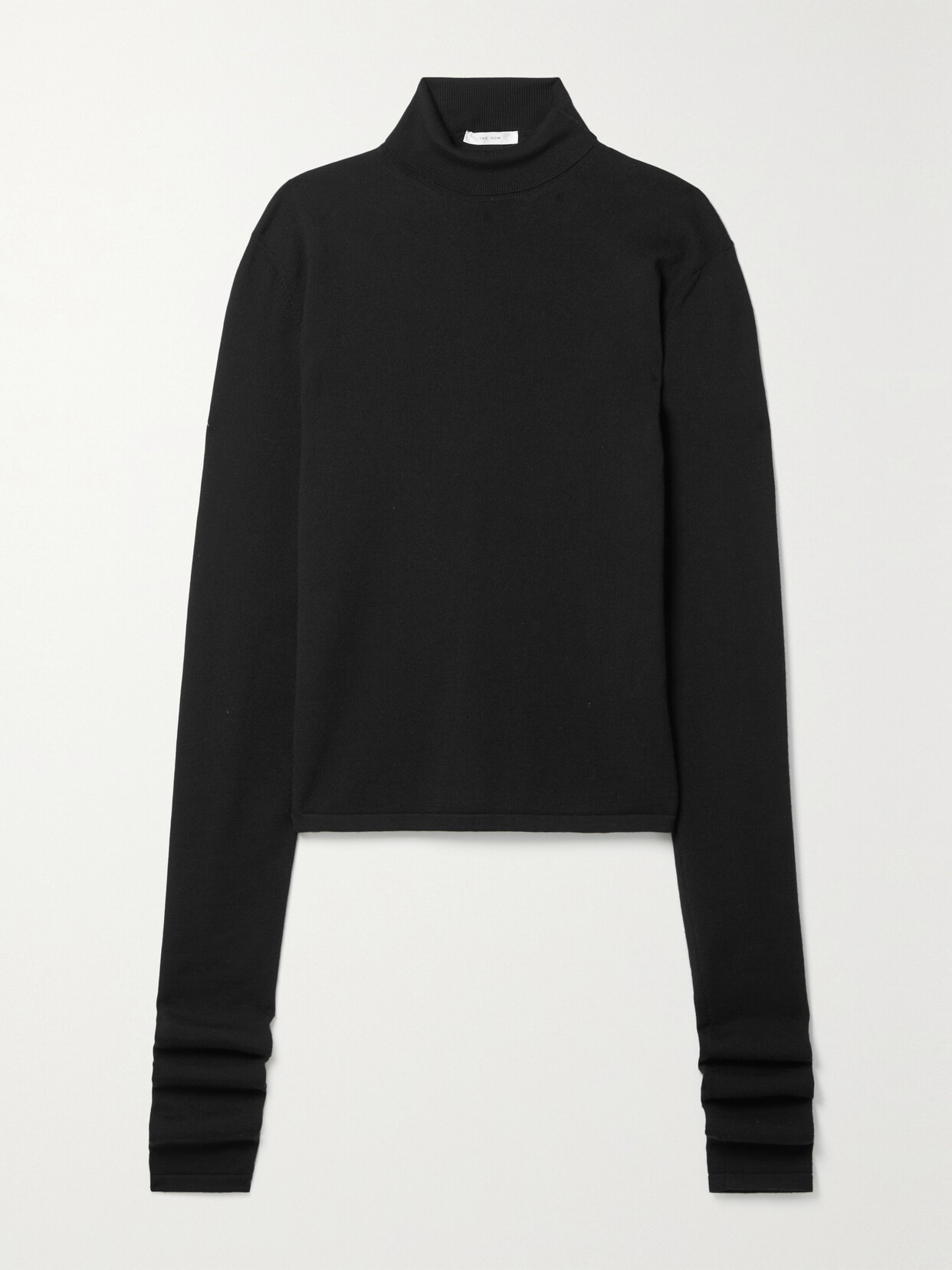 The Row - Carlus Wool Turtleneck Sweater - Black