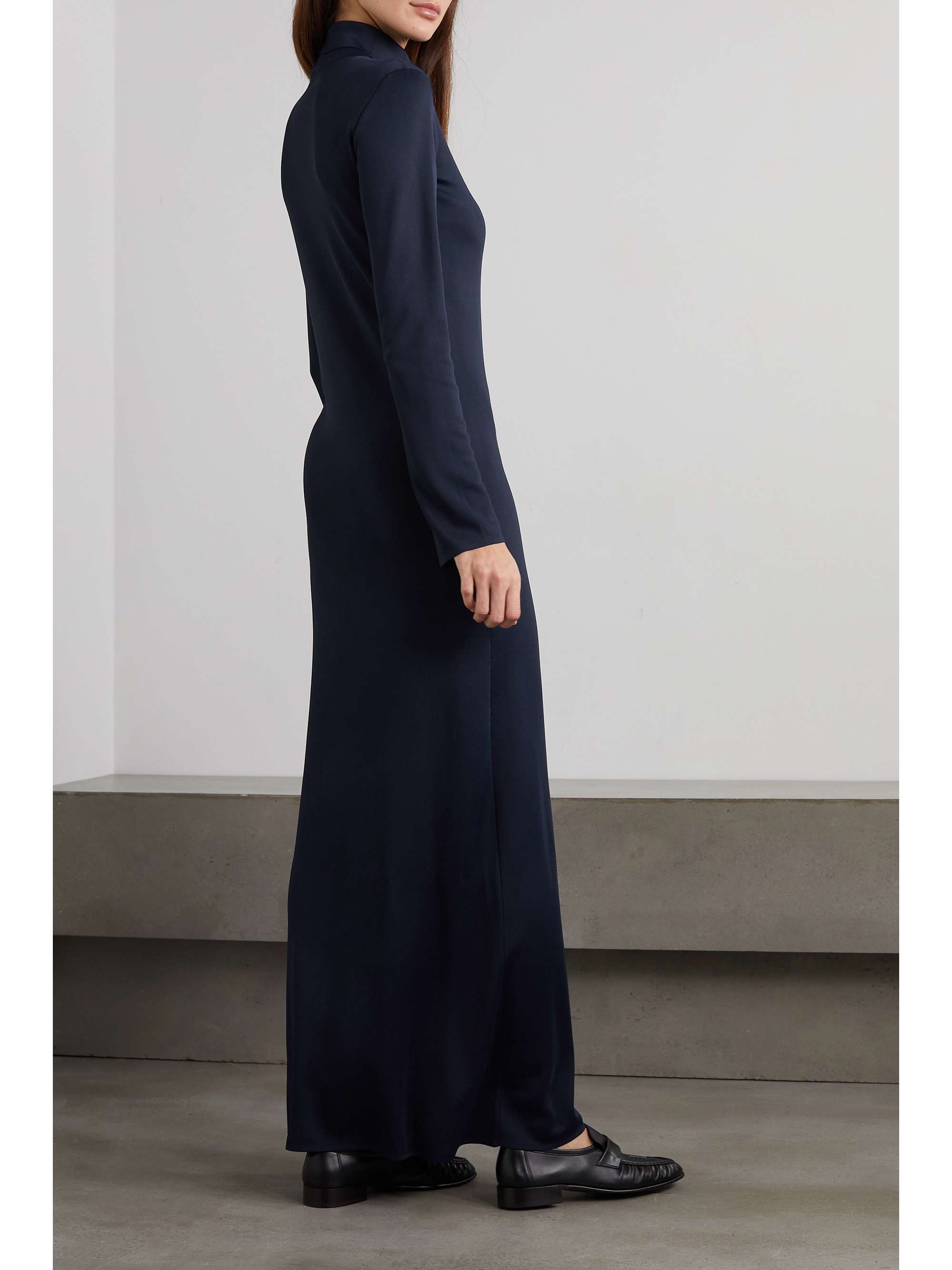 THE ROW Alicho stretch-jersey turtleneck maxi dress
