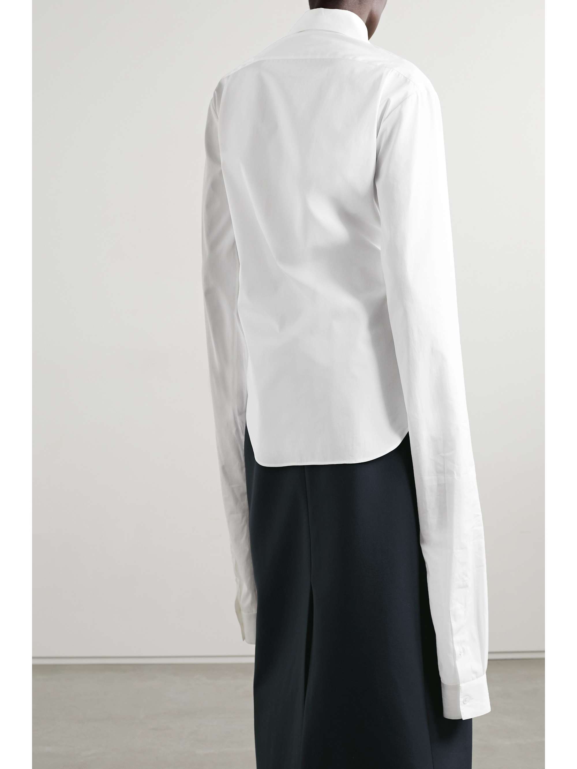 THE ROW Ace cotton-poplin shirt
