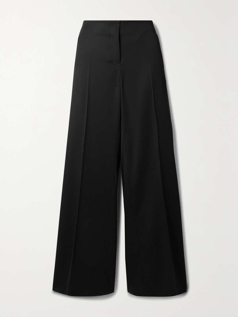 The Row Pipa Wool-twill Wide-leg Pants
