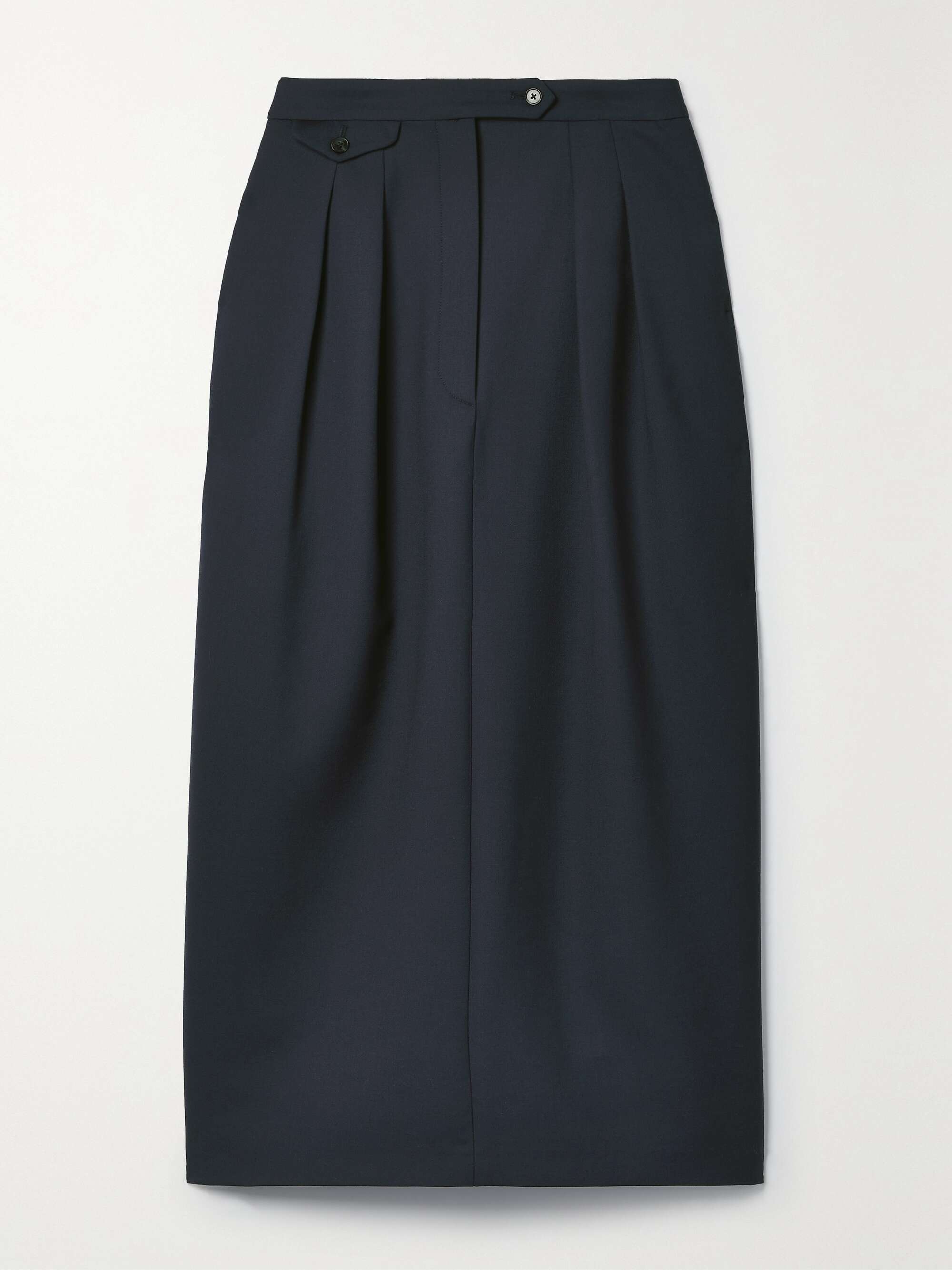 THE ROW MICHELET SKIRT NAVY ザロウ スカート THE ROW MICHELET SKIRT NAVY ザロウ スカート