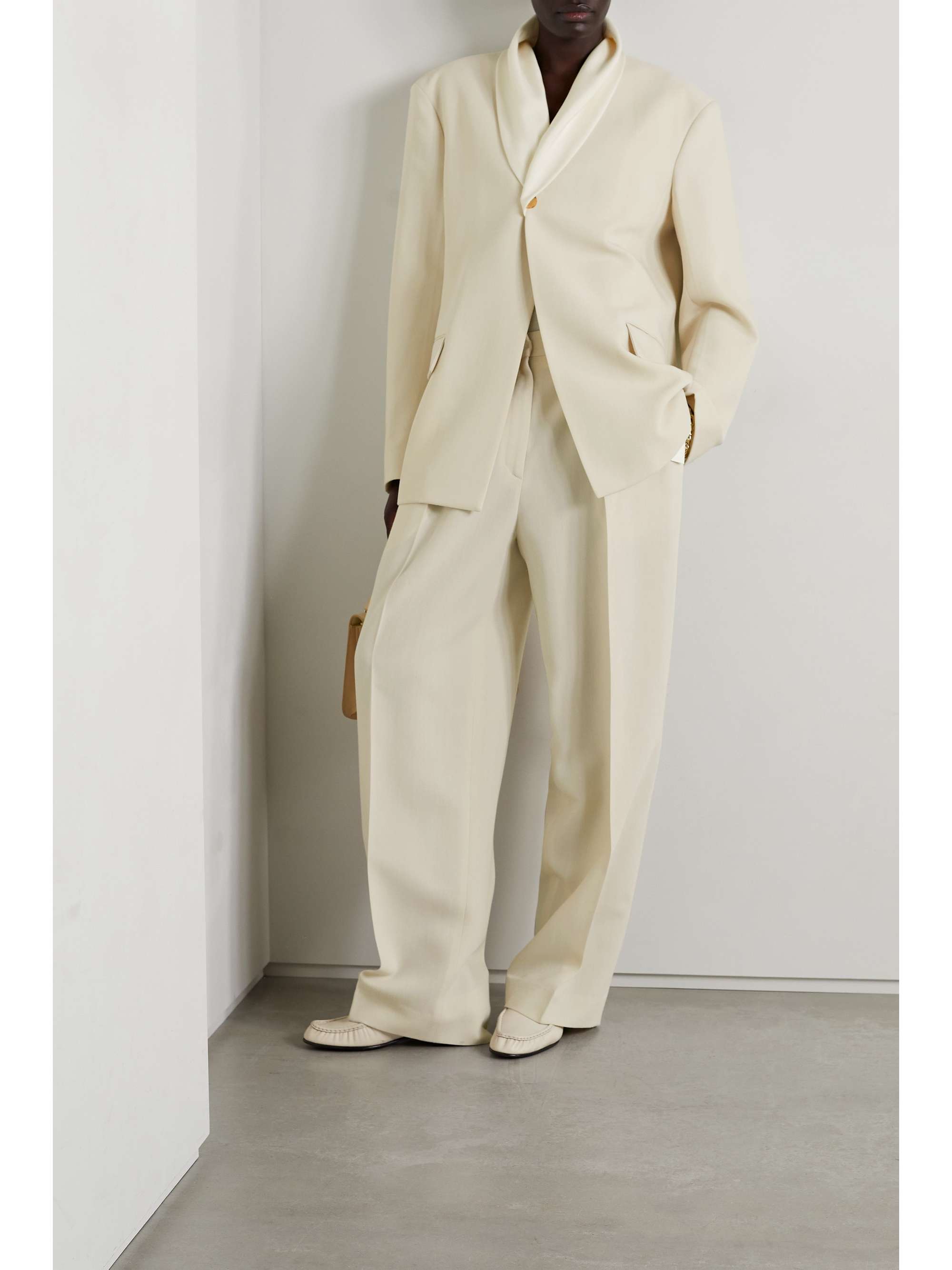 The row white blazer sale