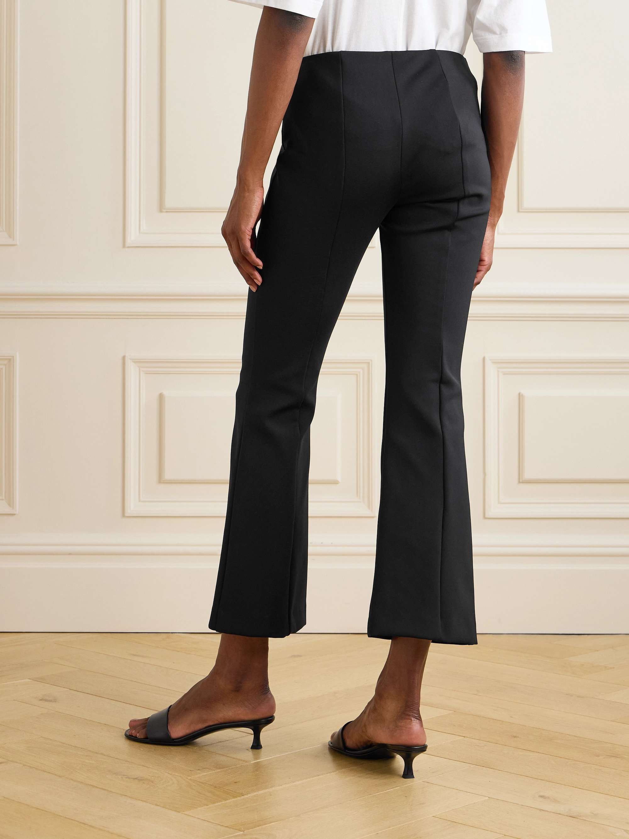 THE ROW Beca scuba flared pants