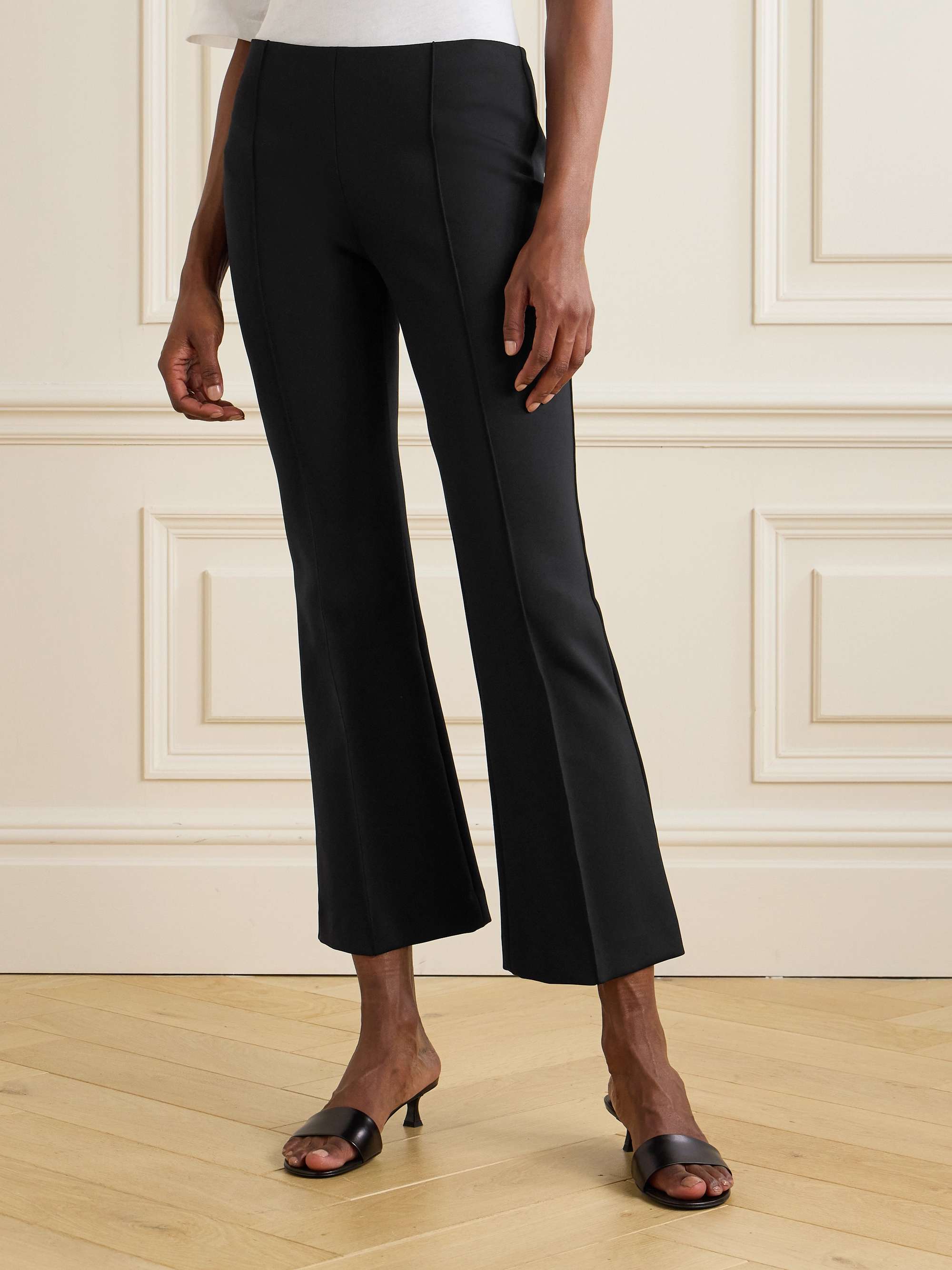 THE ROW Beca scuba flared pants