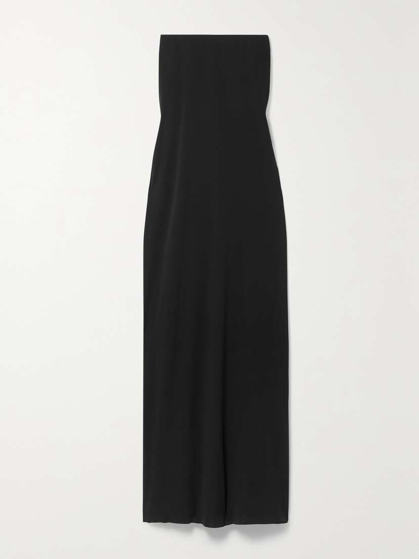 The Row Pau Strapless Jersey Gown