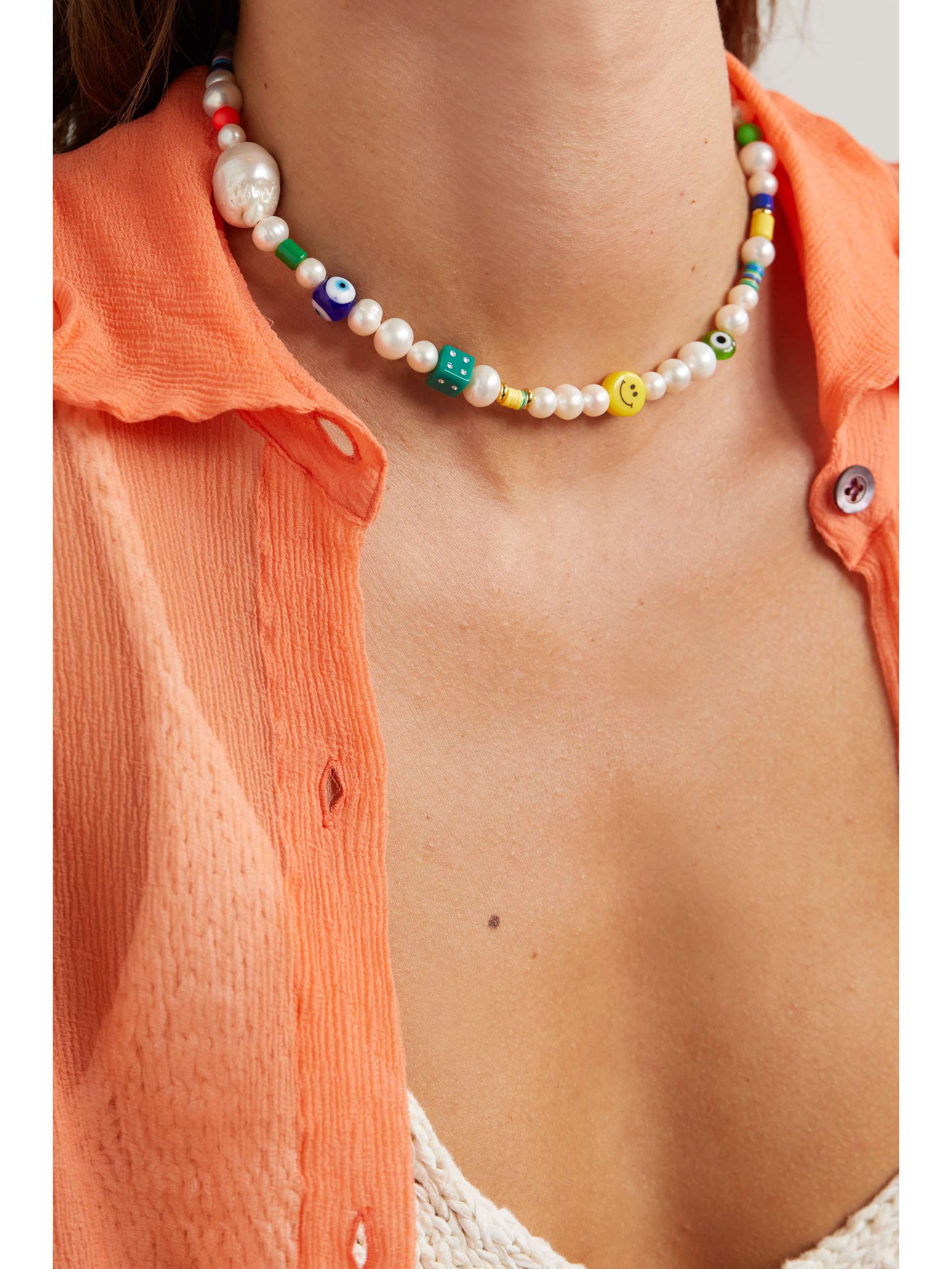 bead necklace | MARTHA CALVO 