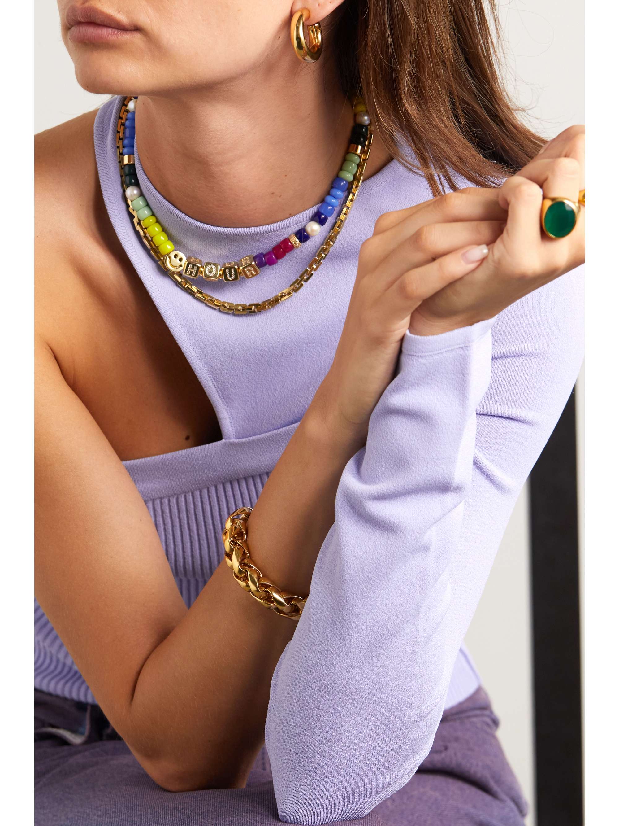 bead necklace | MARTHA CALVO 