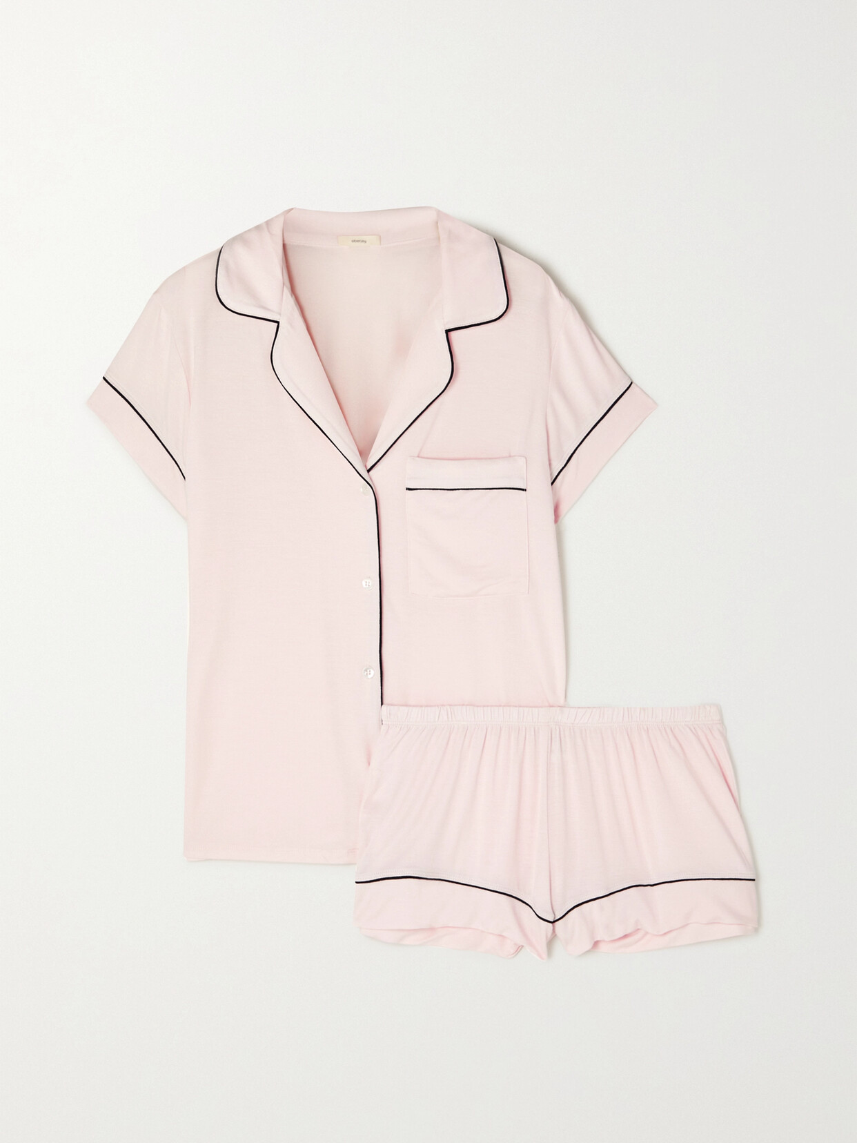 Eberjey Gisele Stretch-tencel Modal Pajama Set - Pink
