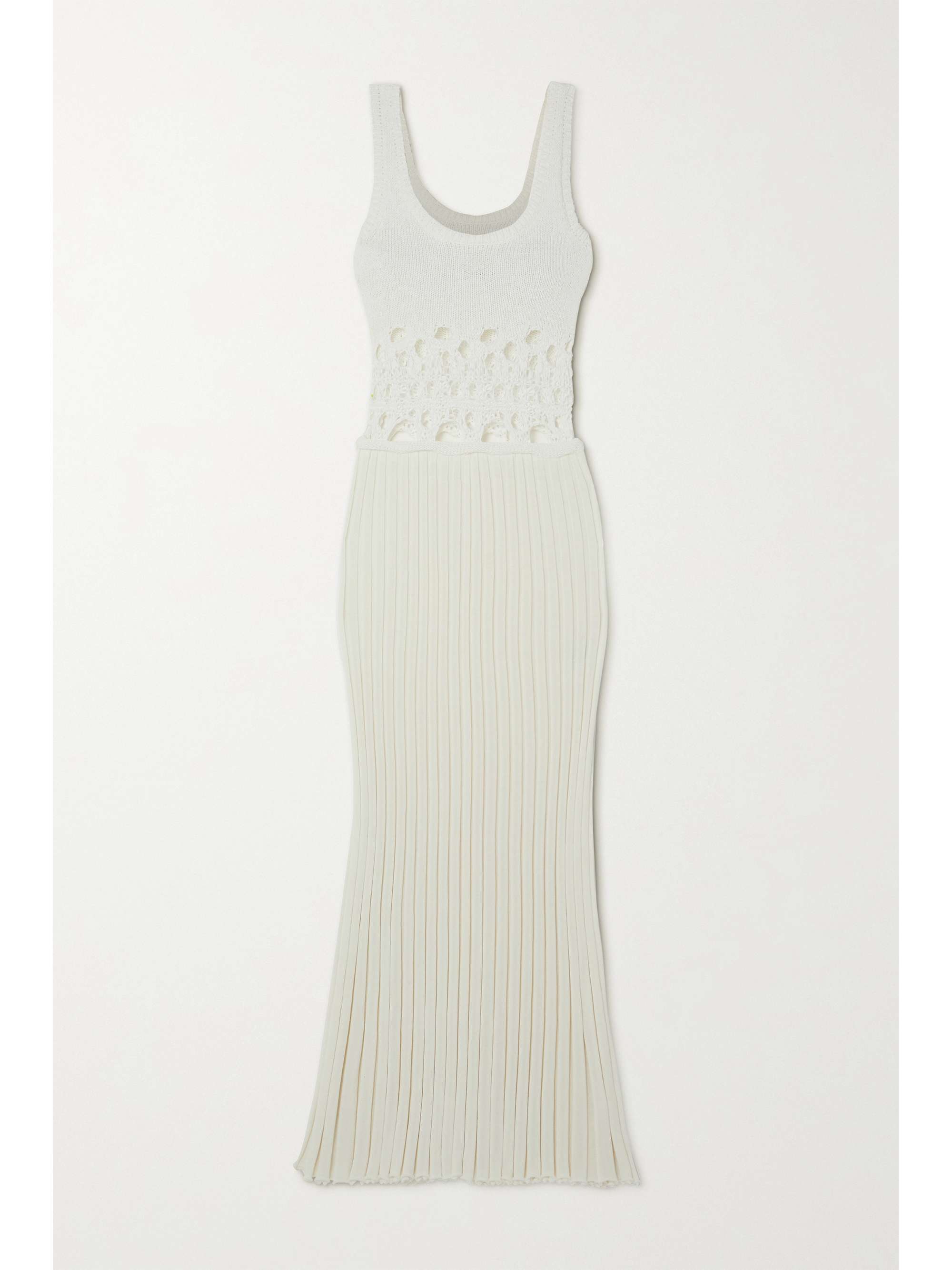CHRISTOPHER ESBER Cutout crochetknit maxi dress NETAPORTER