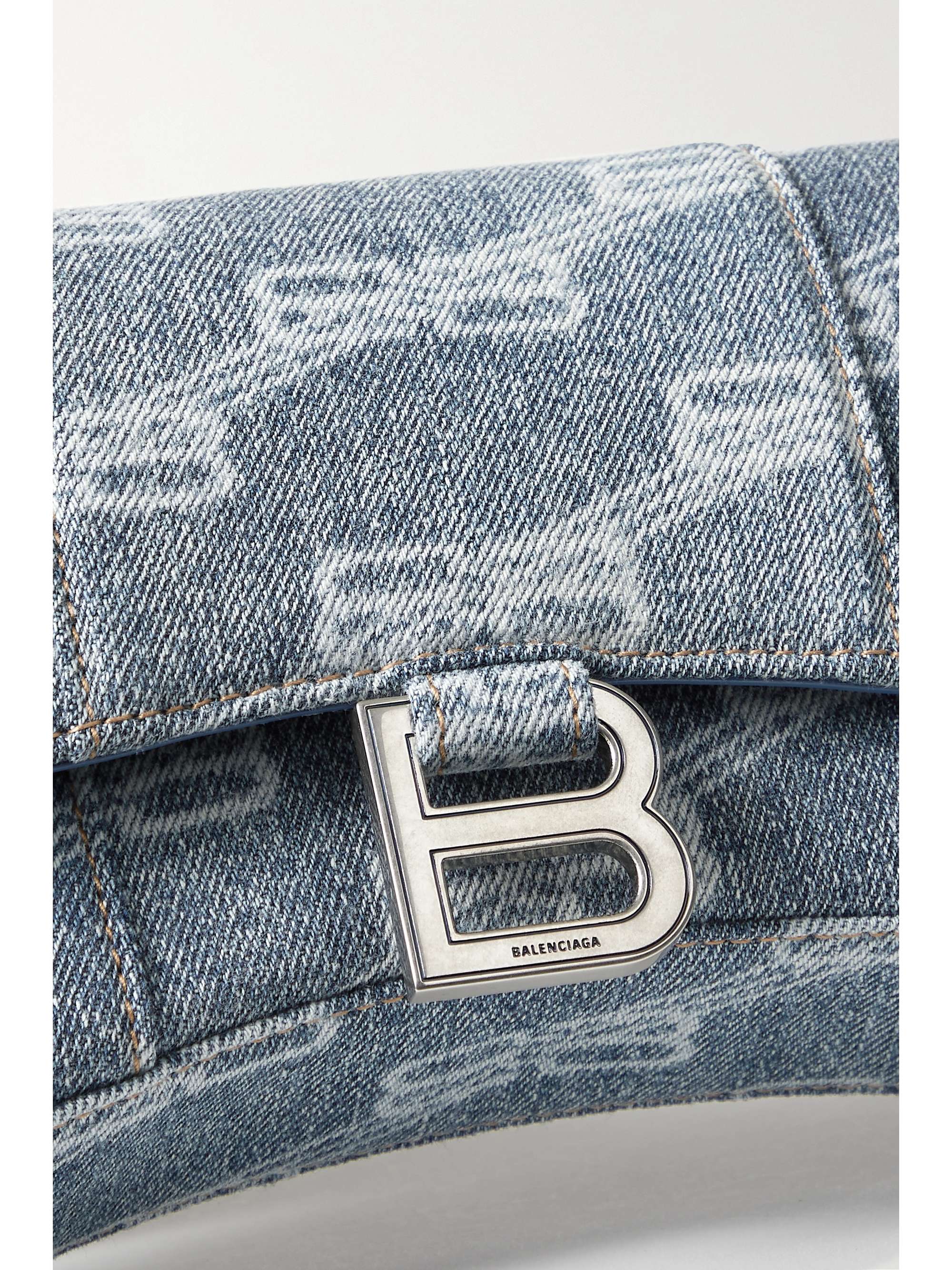 balenciaga denim hourglass