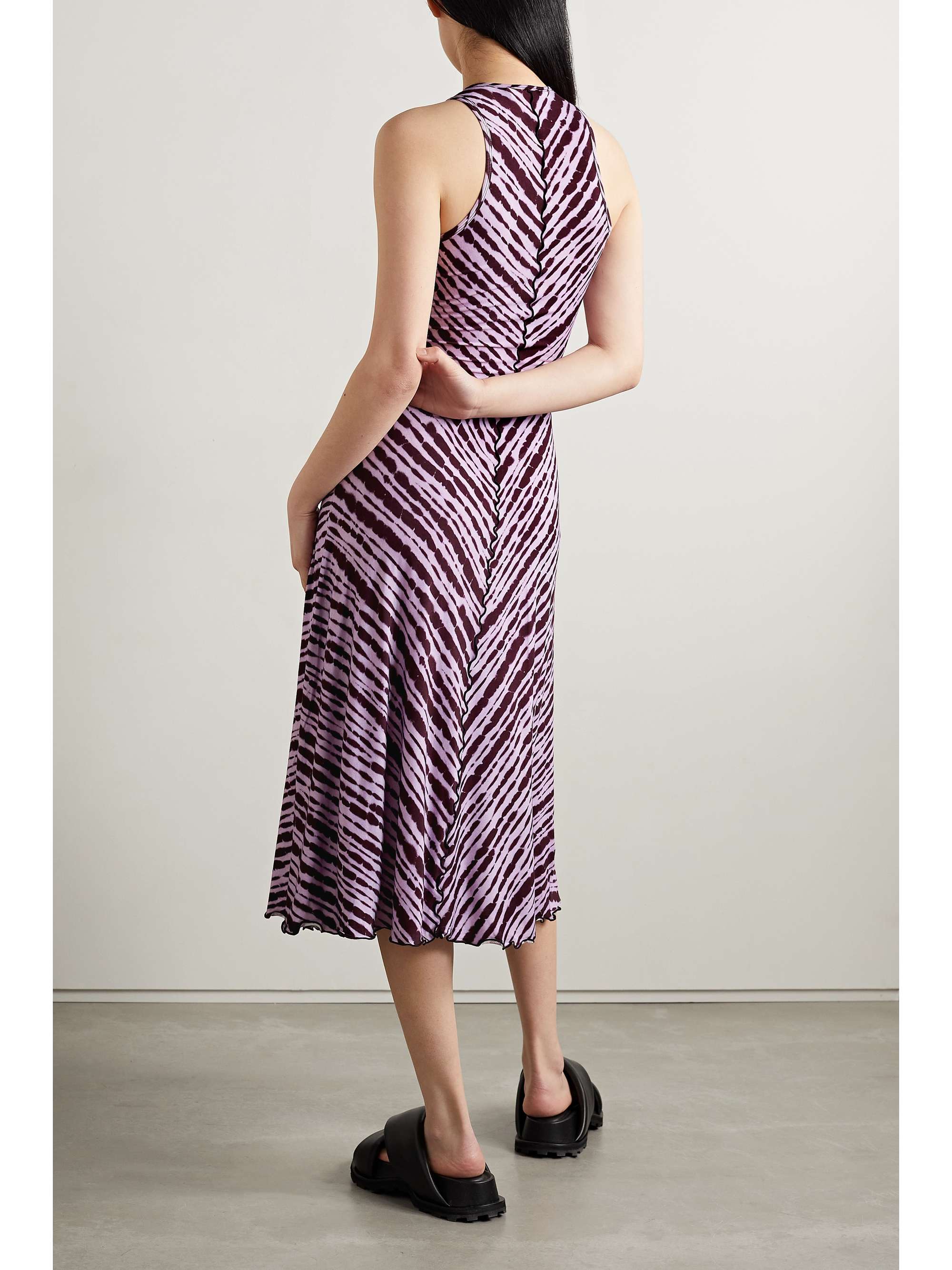 PROENZA SCHOULER WHITE LABEL Tie-dyed stretch-jersey maxi dress