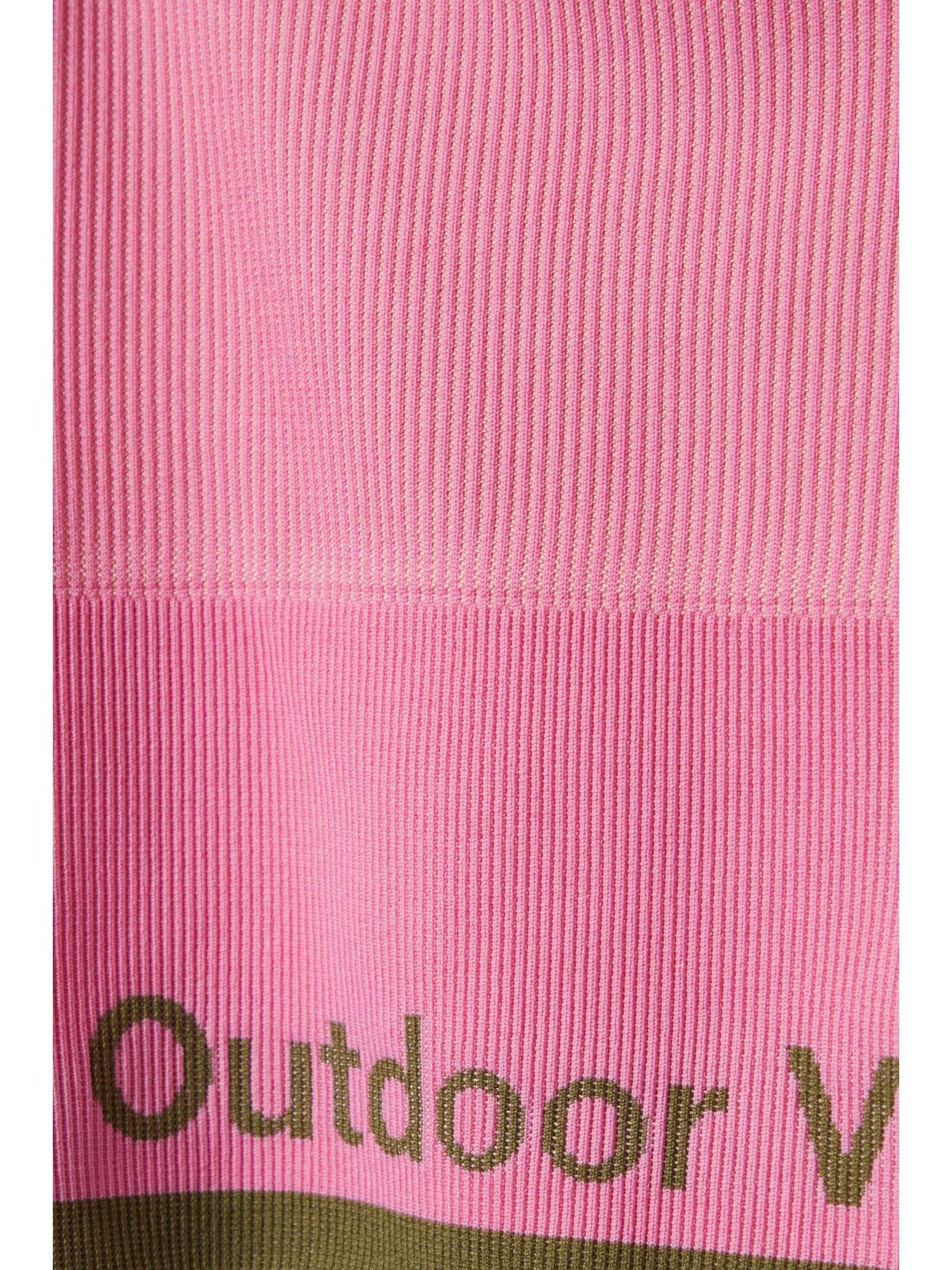 OUTDOOR VOICES Ribbed stretch sports bra