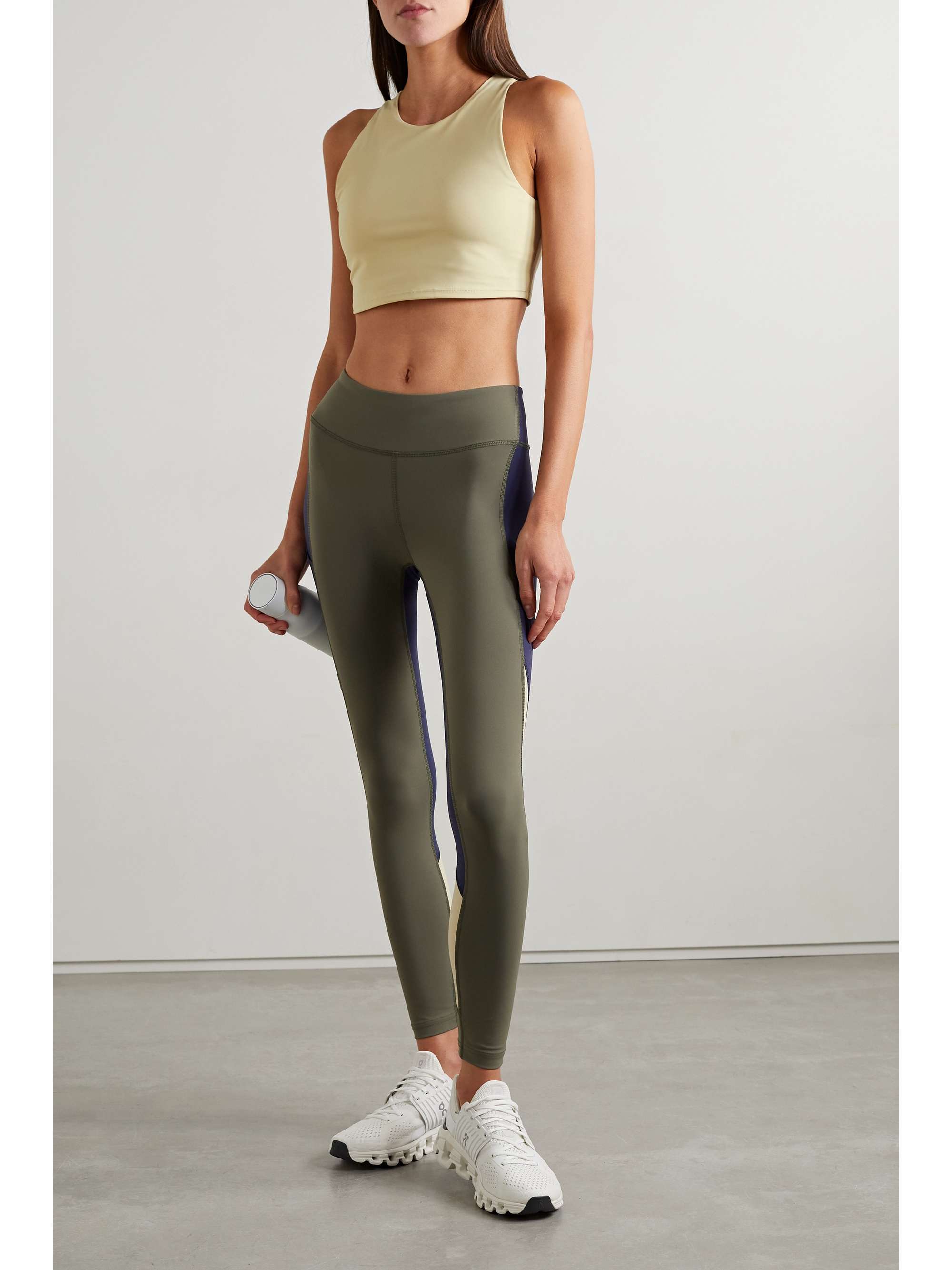 OUTDOOR VOICES Zoom cropped SuperForm tank NETAPORTER