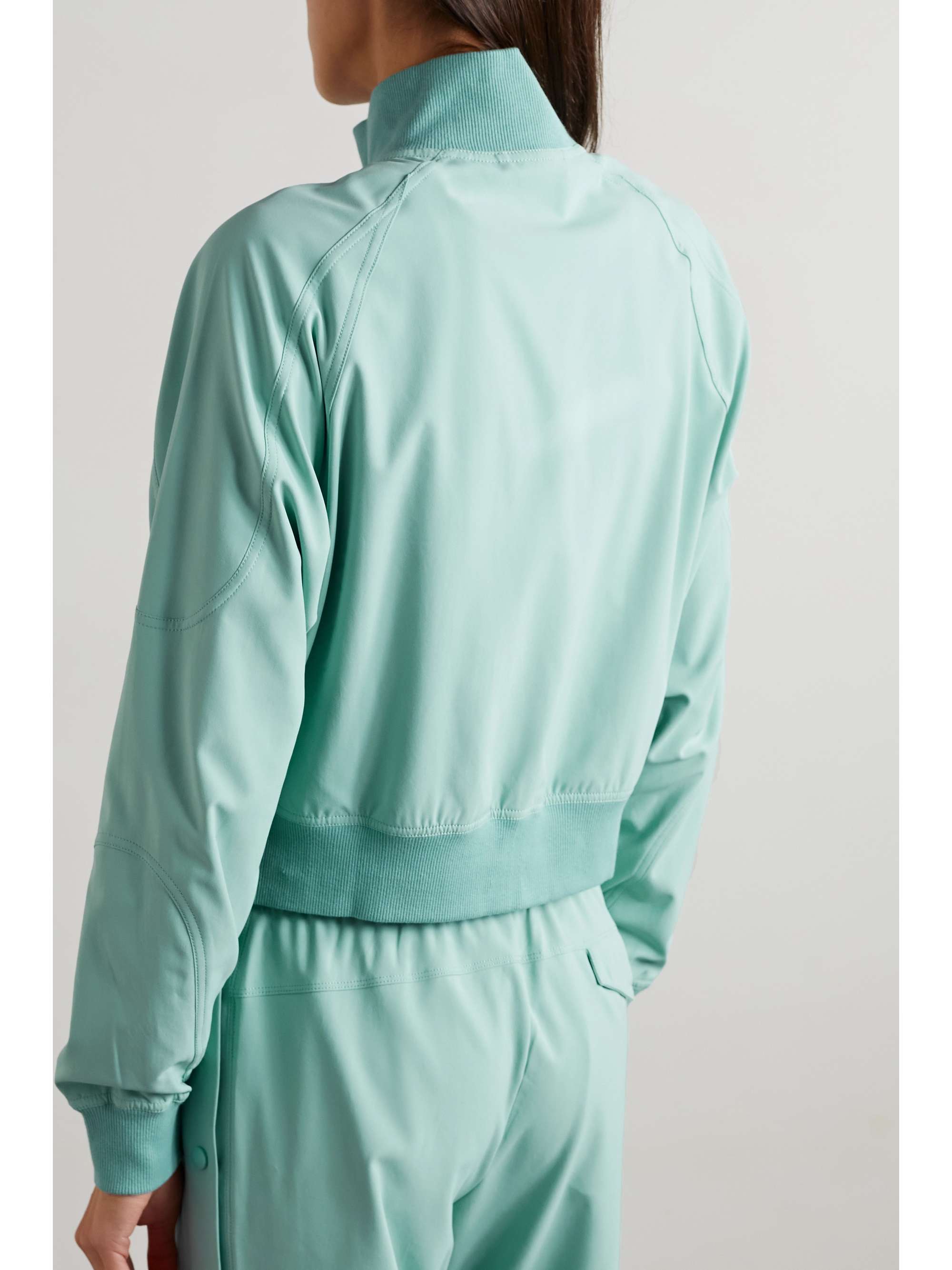 OUTDOOR VOICES High Stride recycledshell track jacket NETAPORTER