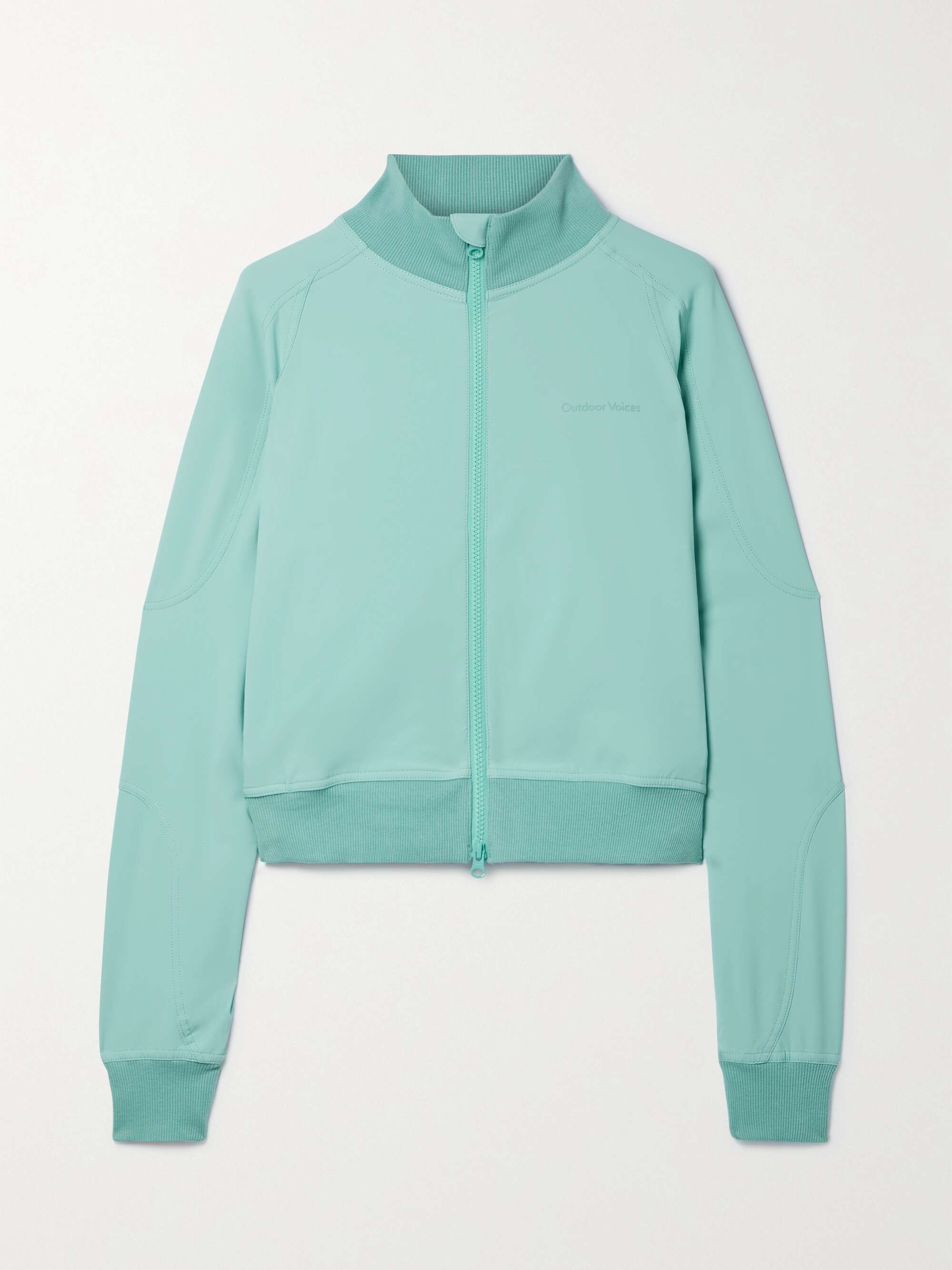 OUTDOOR VOICES High Stride recycledshell track jacket NETAPORTER
