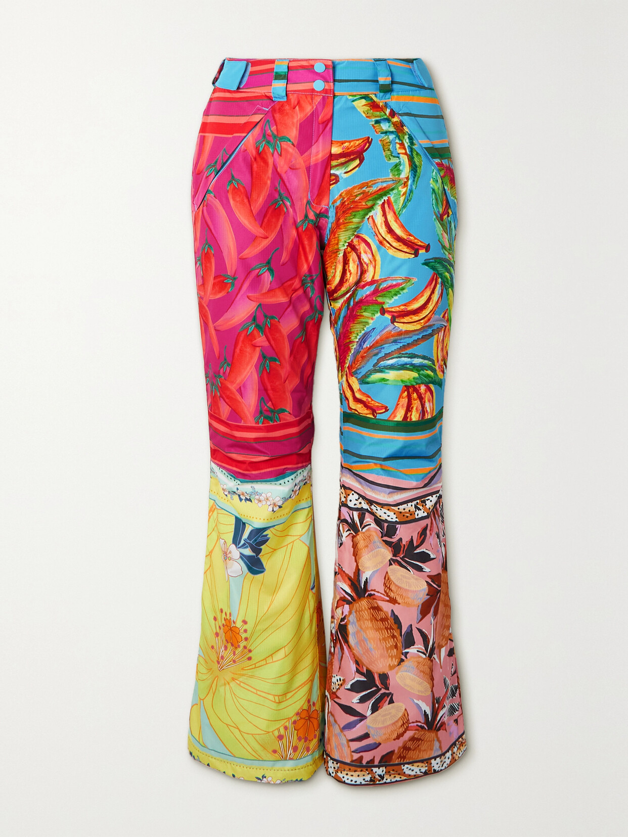 Farm Rio Mixed Scarves Ski Pants ModeSens