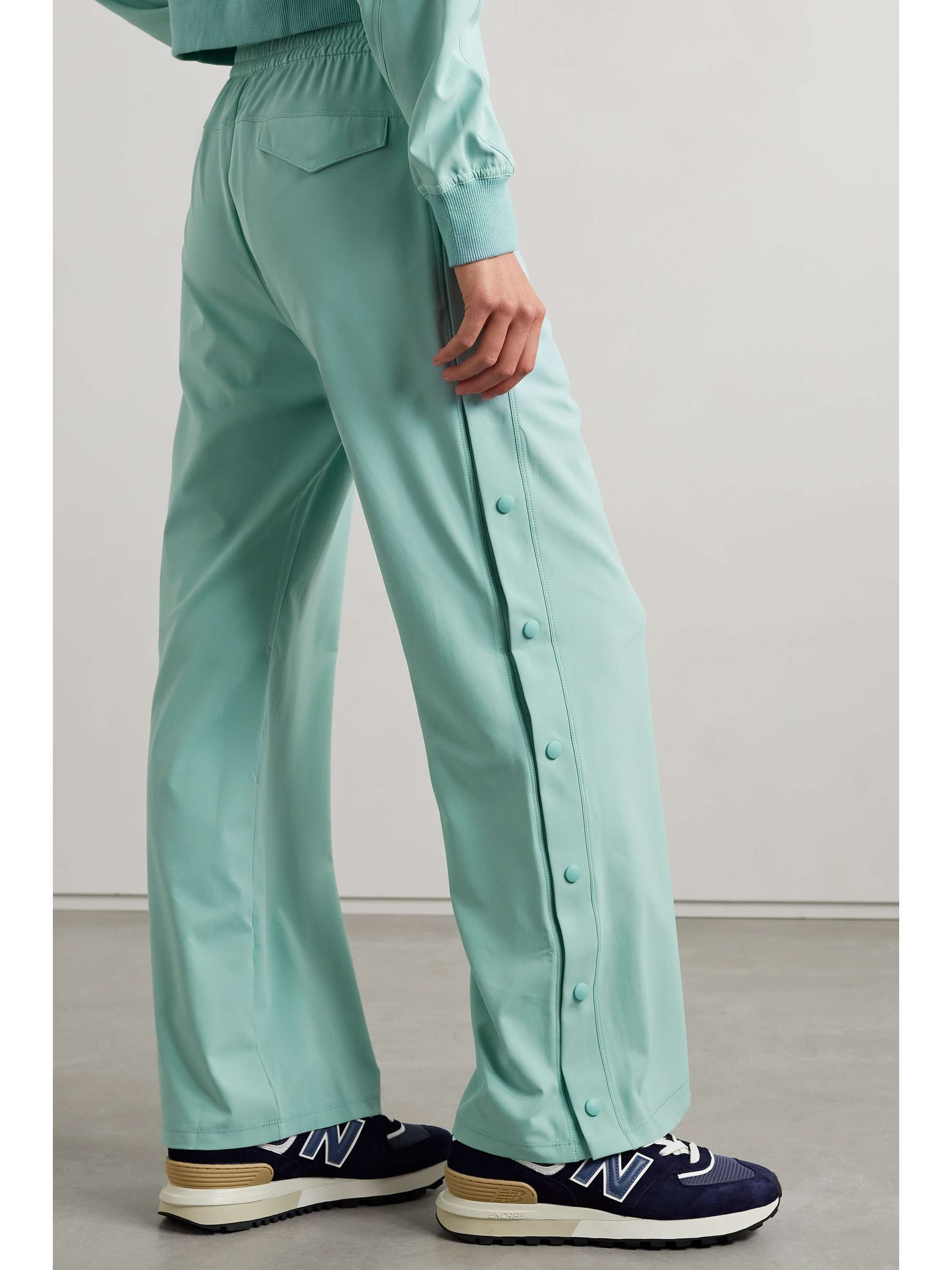OUTDOOR VOICES High Stride recycledshell track pants NETAPORTER