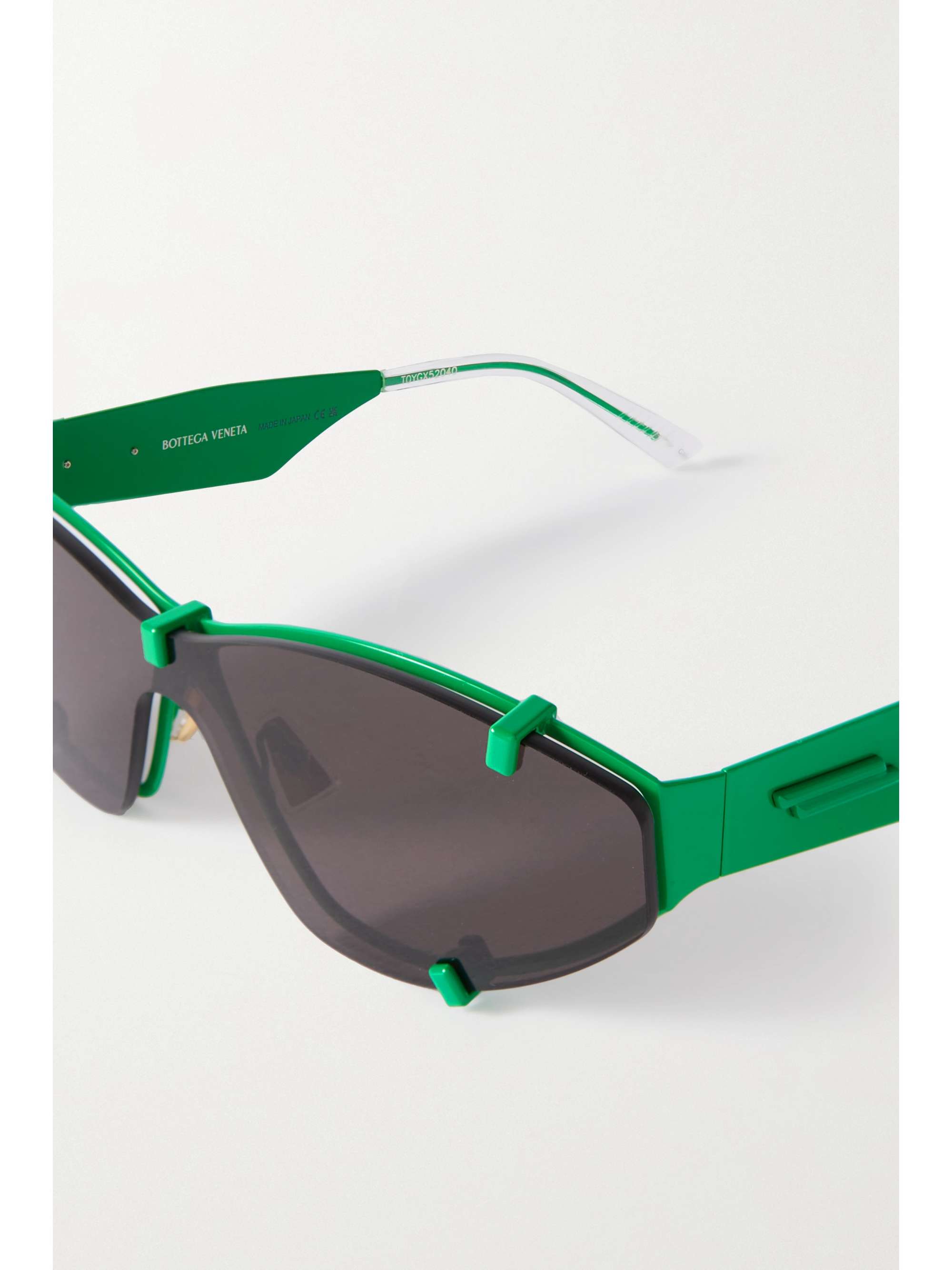BOTTEGA VENETA EYEWEAR D-Frame Metal Sunglasses